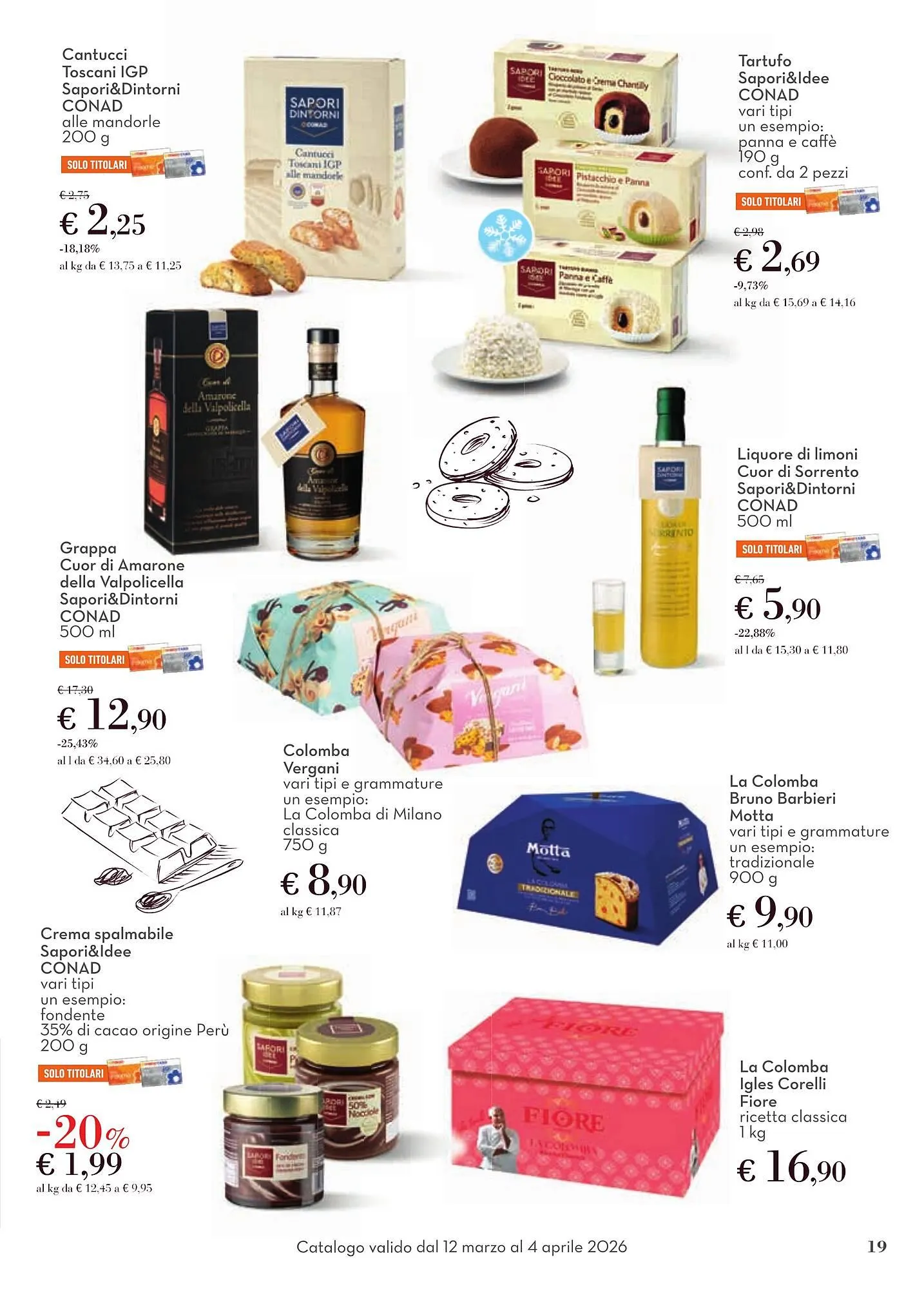 Volantino Conad da 12 marzo a 4 aprile di 2026 - Pagina del volantino 19