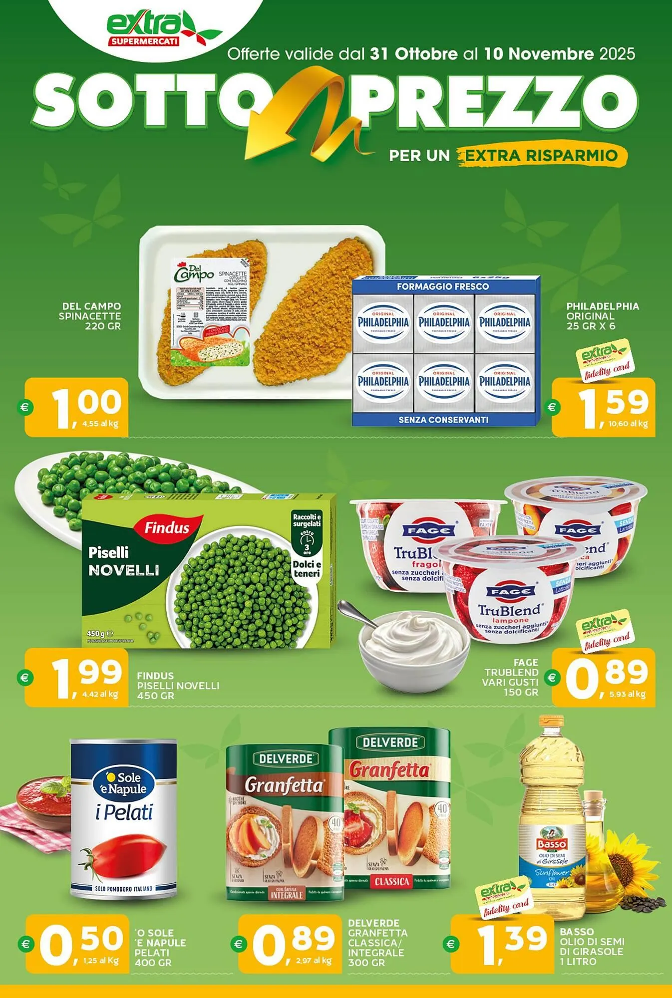 Volantino Extra Supermercati da 31 ottobre a 10 novembre di 2025 - Pagina del volantino 2