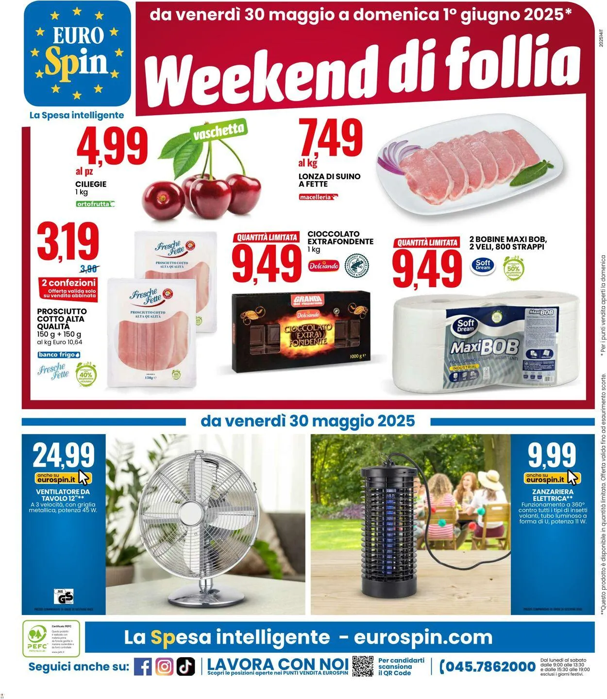 EURO Spin Volantino attuale da 19 maggio a 1 giugno di 2025 - Pagina del volantino 18