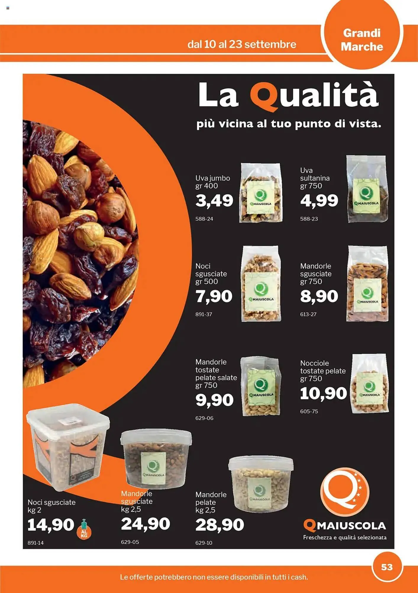 Volantino GrosMarket da 10 settembre a 23 settembre di 2025 - Pagina del volantino 53