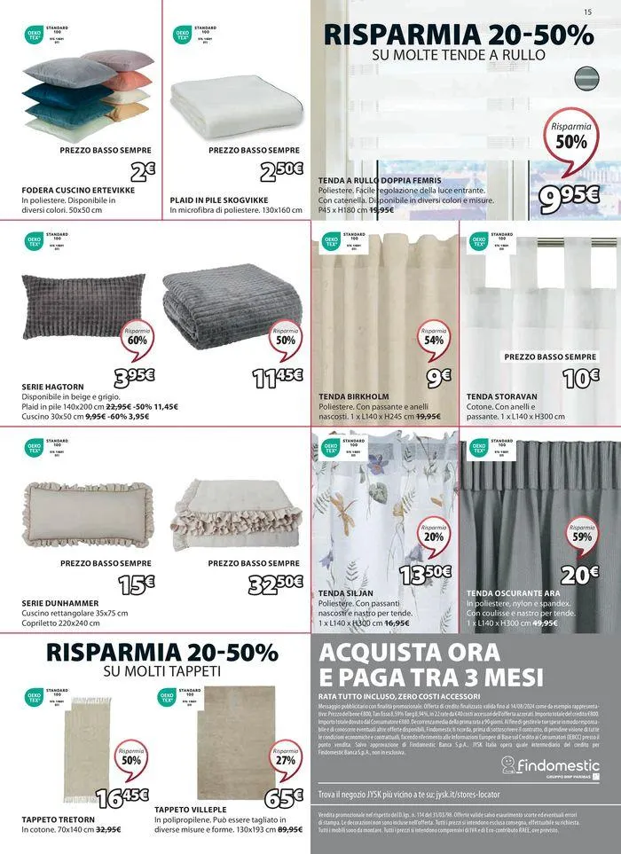 Saldi estivi da 25 luglio a 14 agosto di 2024 - Pagina del volantino 15