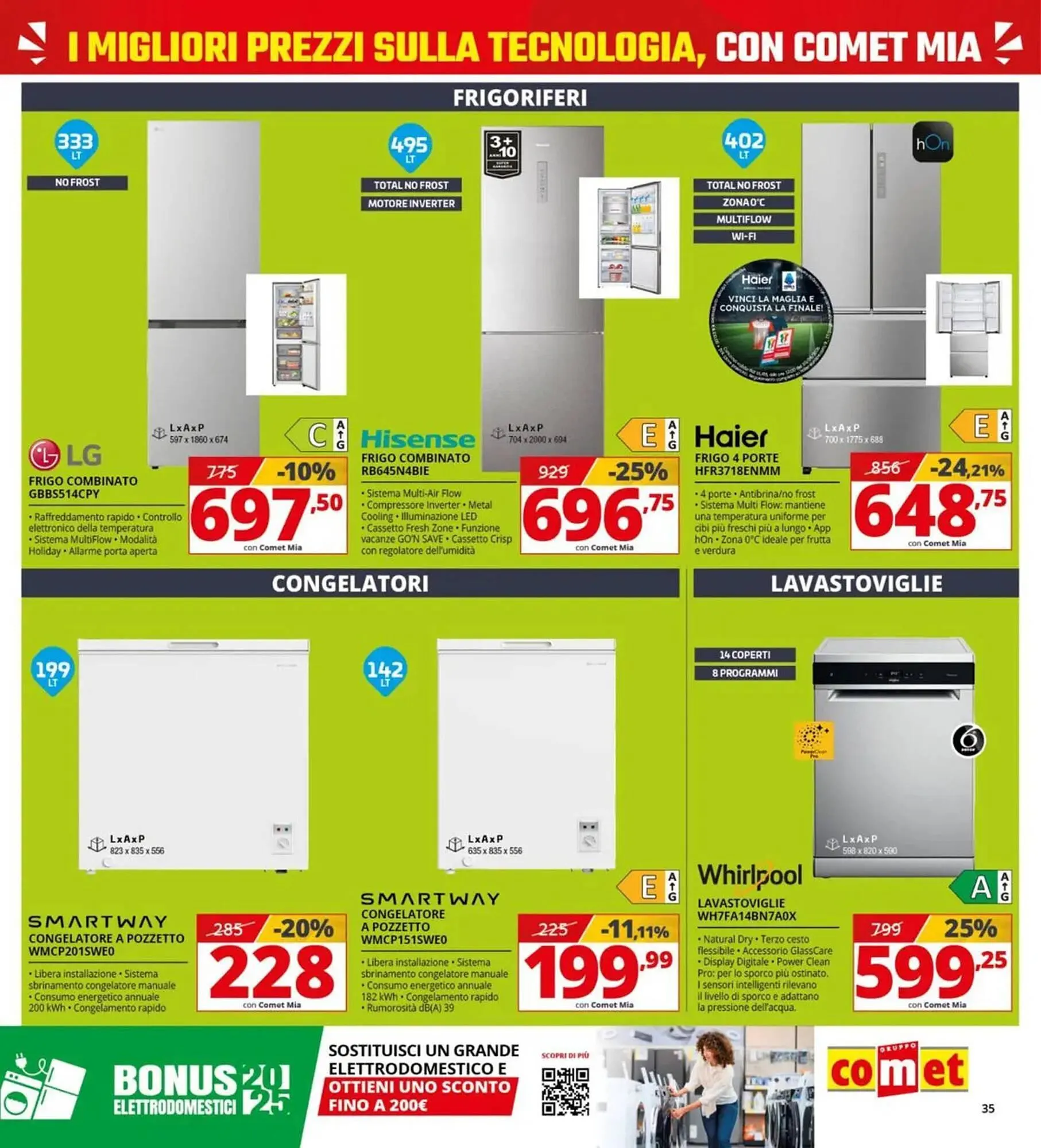 Volantino Comet da 19 marzo a 8 aprile di 2026 - Pagina del volantino 35