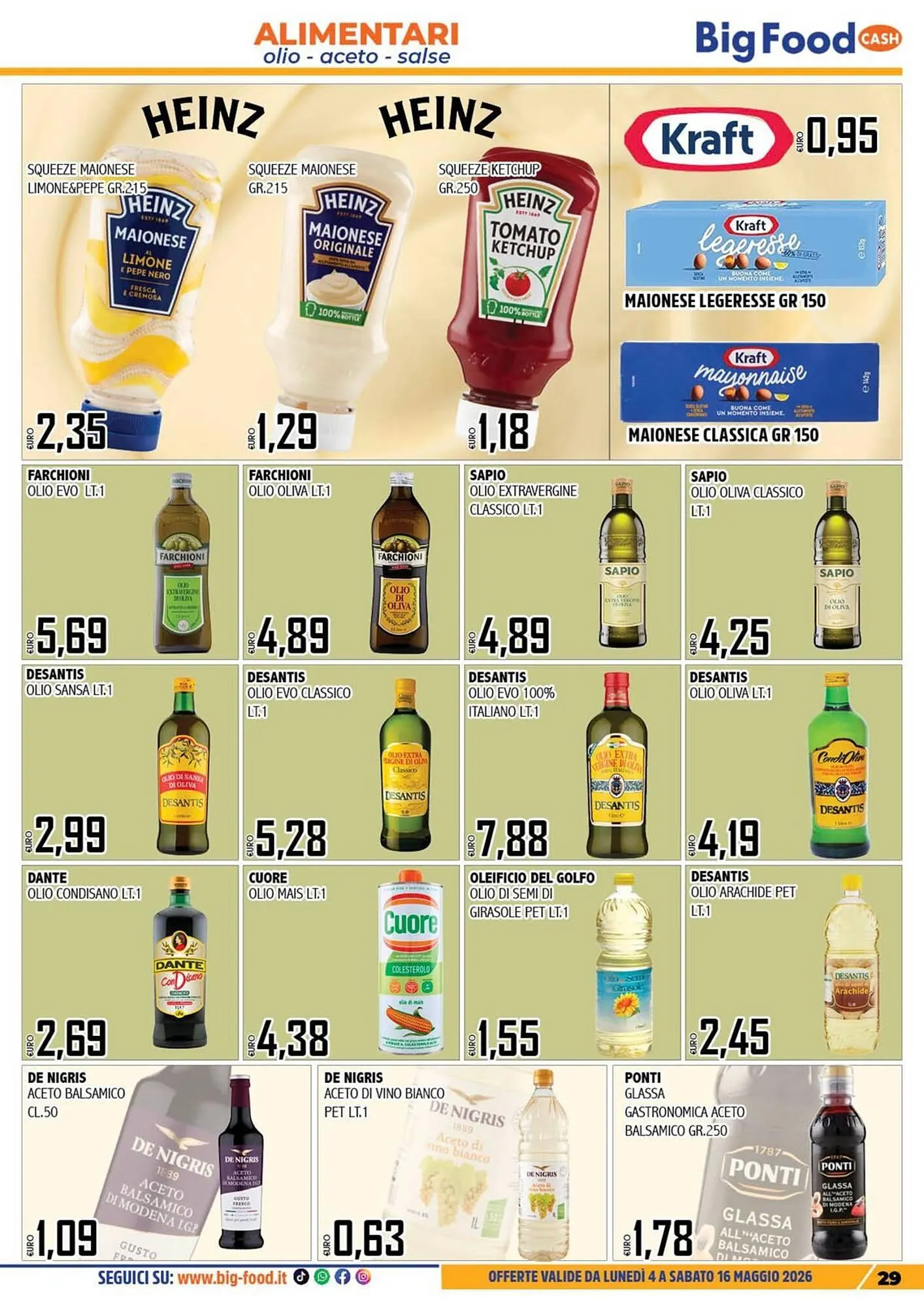 Volantino Big Food da 4 maggio a 16 maggio di 2026 - Pagina del volantino 29