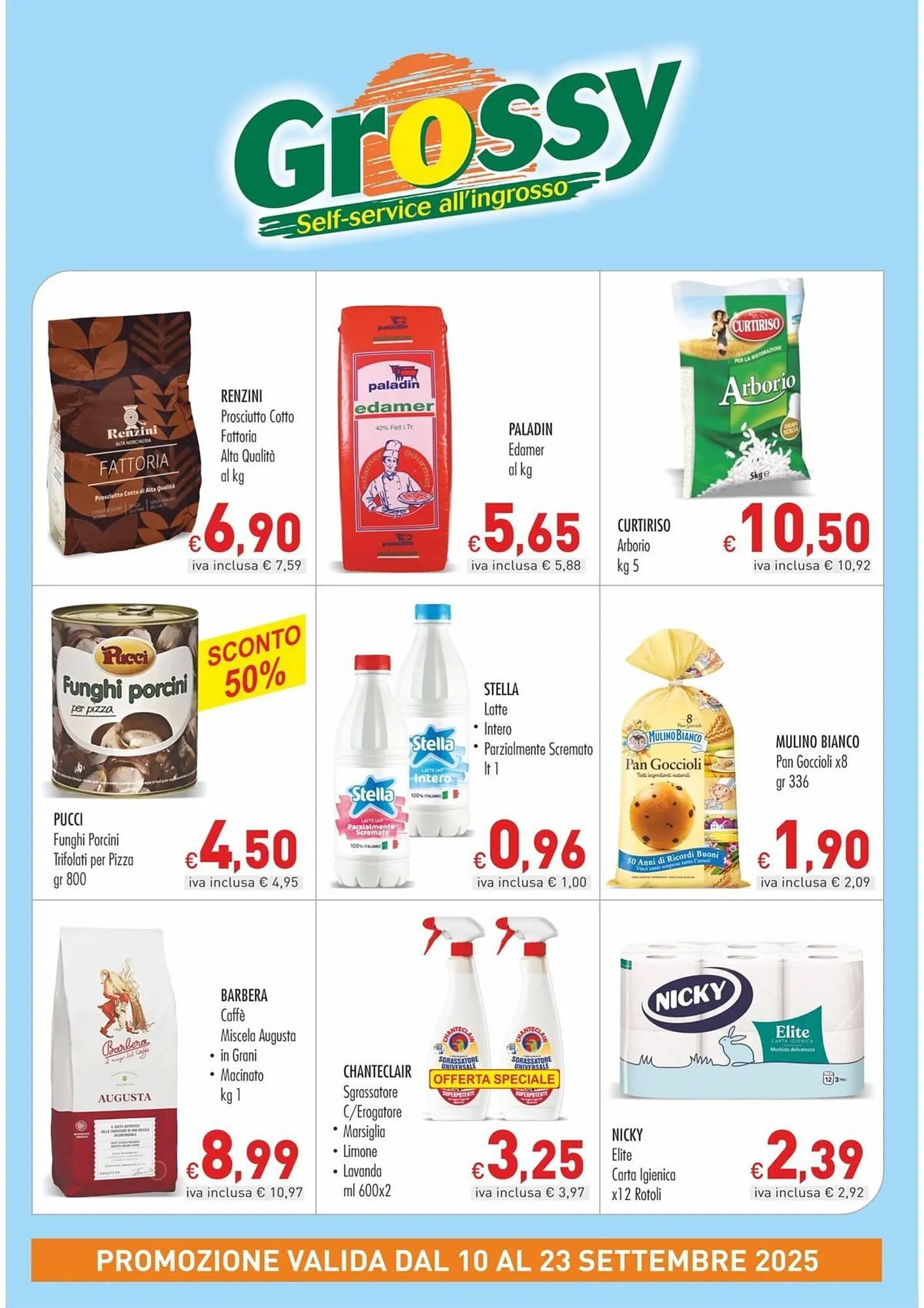 Volantino Cash & Carry Grossy da 10 settembre a 23 settembre di 2025 - Pagina del volantino 1