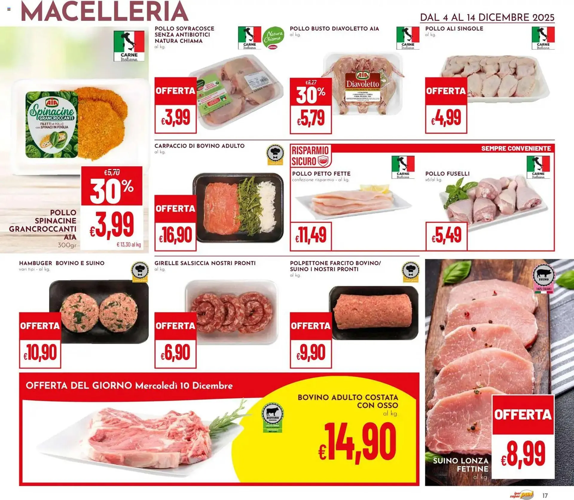 Volantino Pan da 4 dicembre a 14 dicembre di 2025 - Pagina del volantino 17