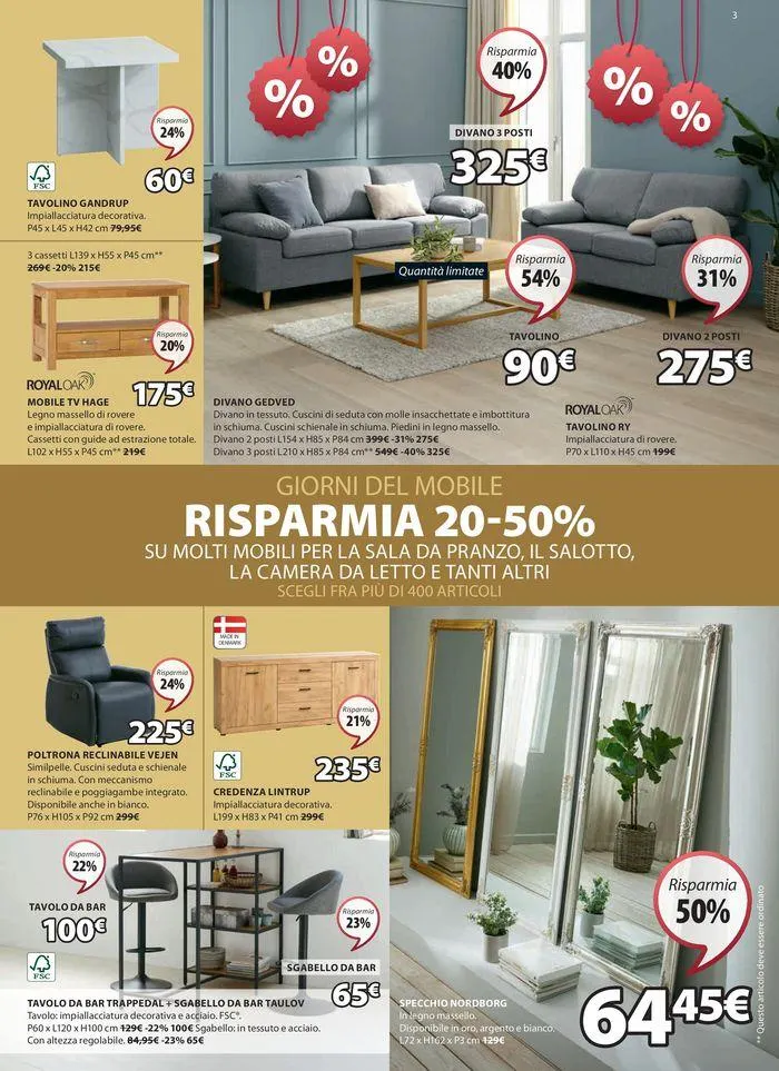 Saldi estivi da 25 luglio a 14 agosto di 2024 - Pagina del volantino 3