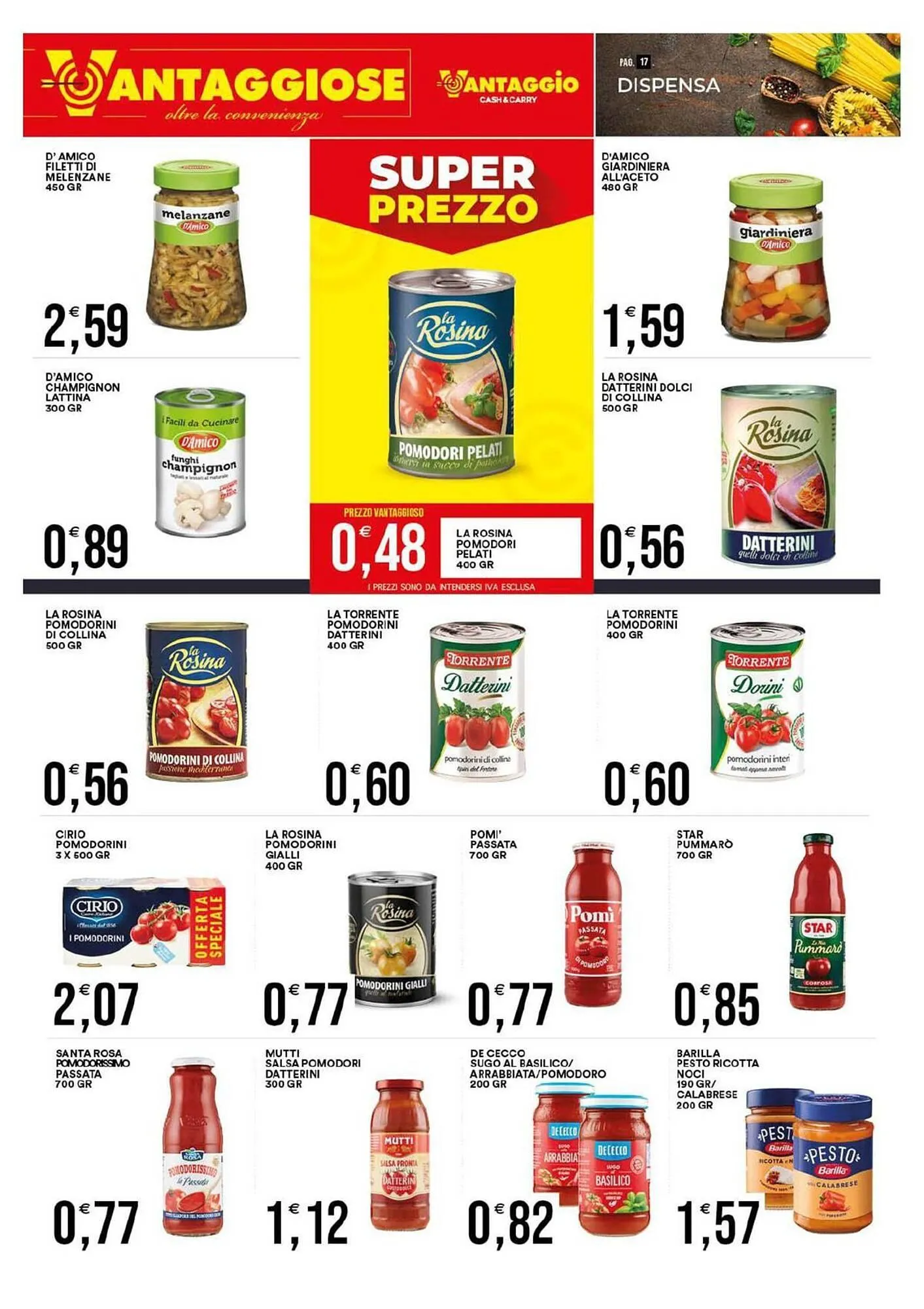 Volantino Vantaggio Cash&Carry da 1 dicembre a 13 dicembre di 2025 - Pagina del volantino 18
