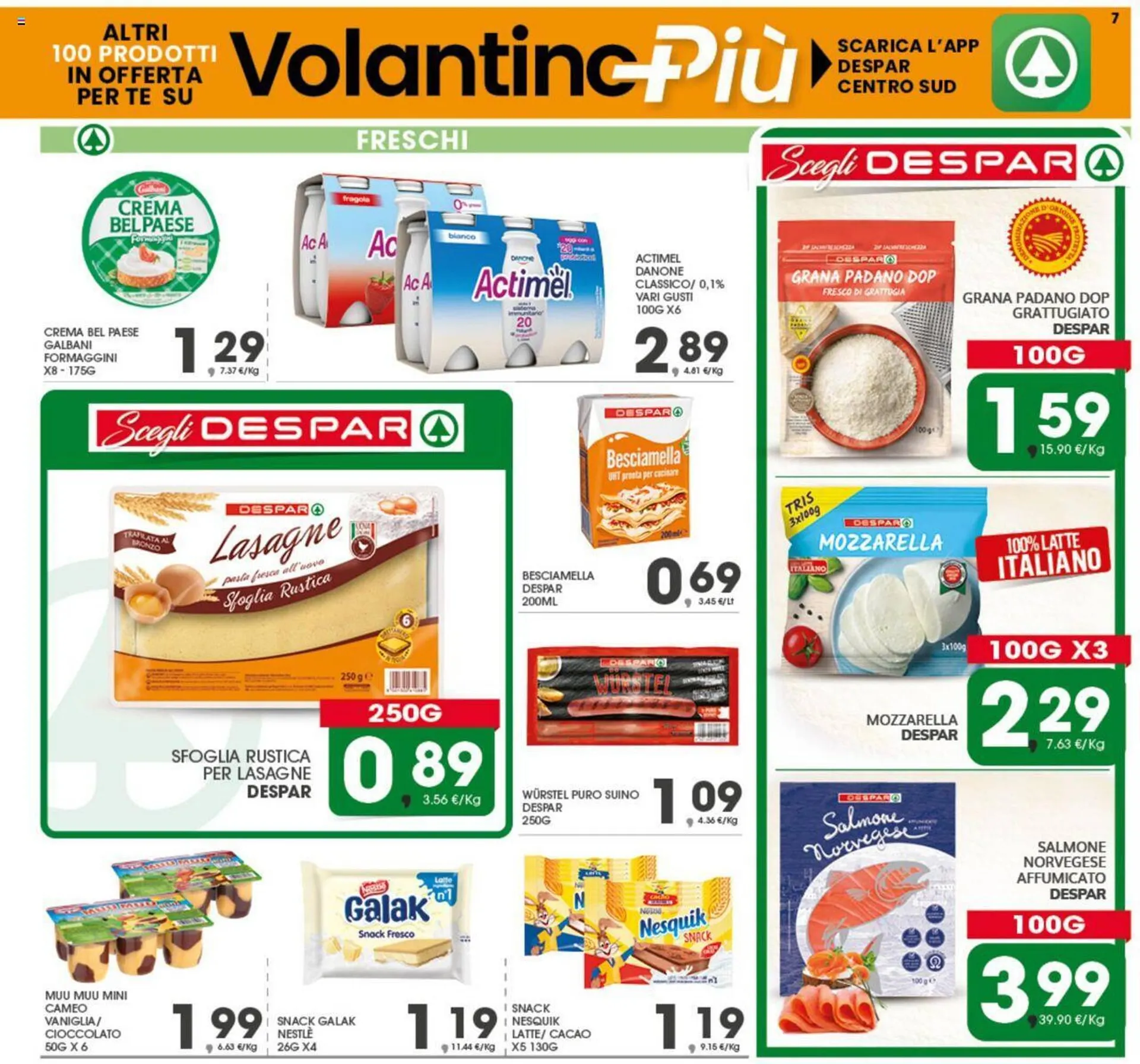 Volantino Eurospar da 4 settembre a 9 settembre di 2023 - Pagina del volantino 7