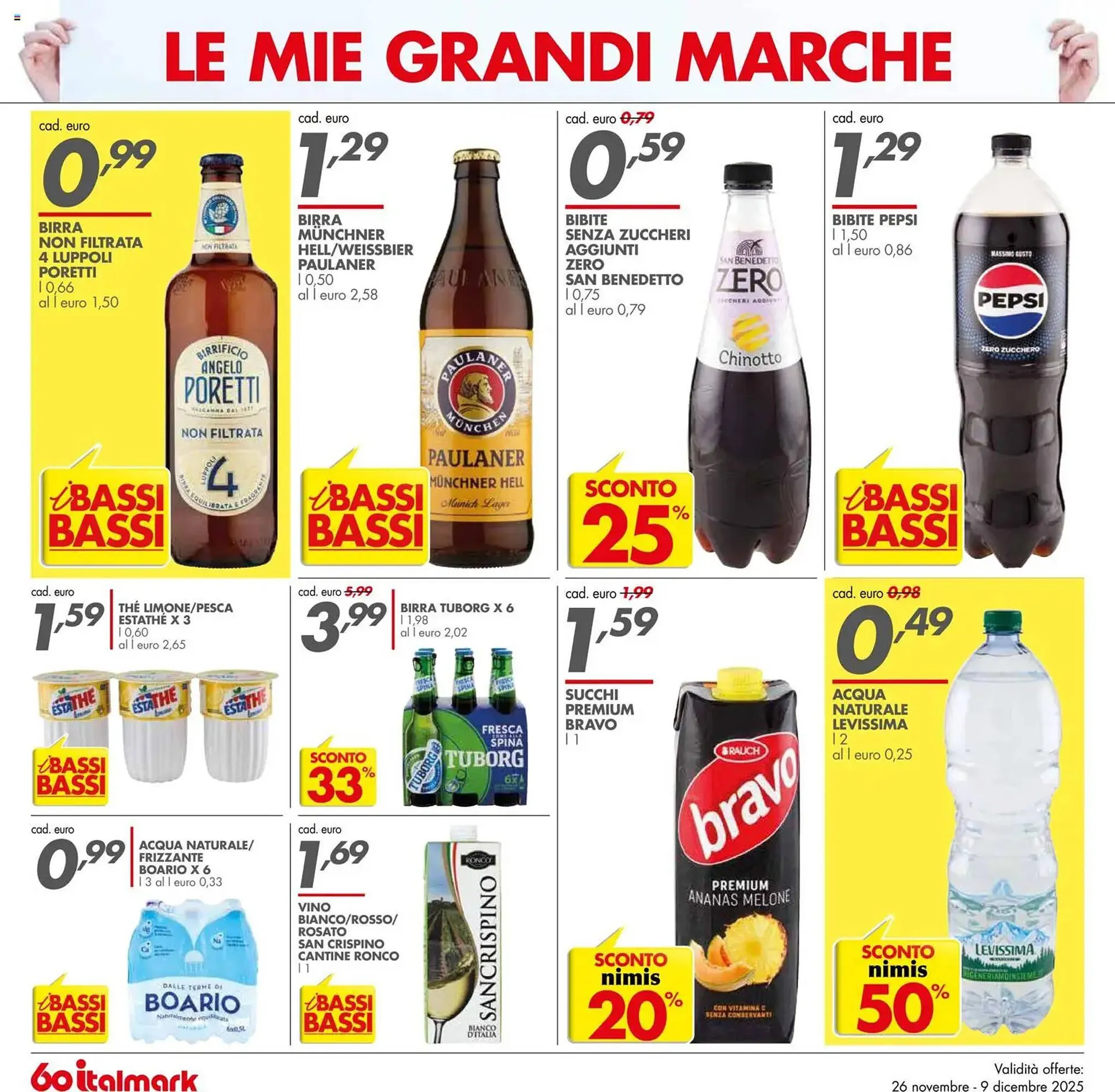 Volantino Italmark da 26 novembre a 9 dicembre di 2025 - Pagina del volantino 10