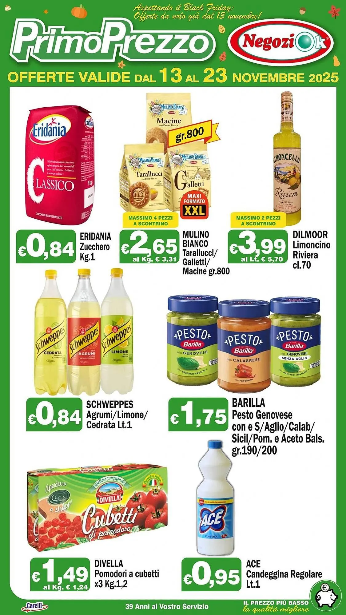 Volantino Primo Prezzo da 13 novembre a 23 novembre di 2025 - Pagina del volantino 4