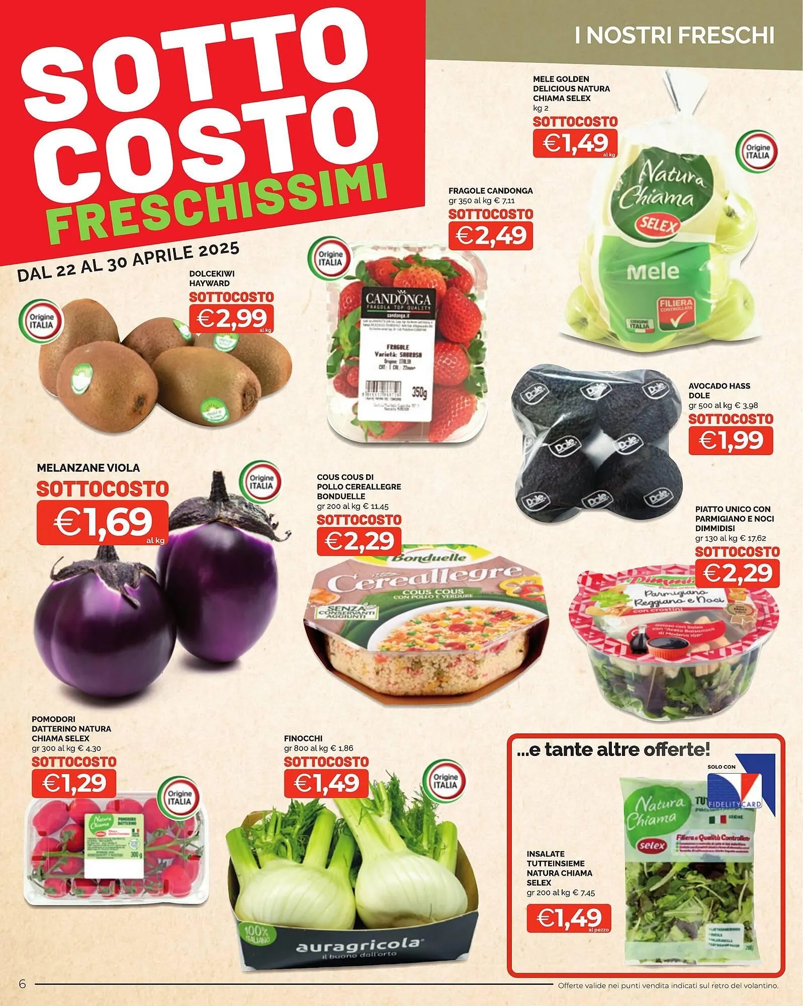 Volantino Mercatò Big da 22 aprile a 30 aprile di 2025 - Pagina del volantino 6