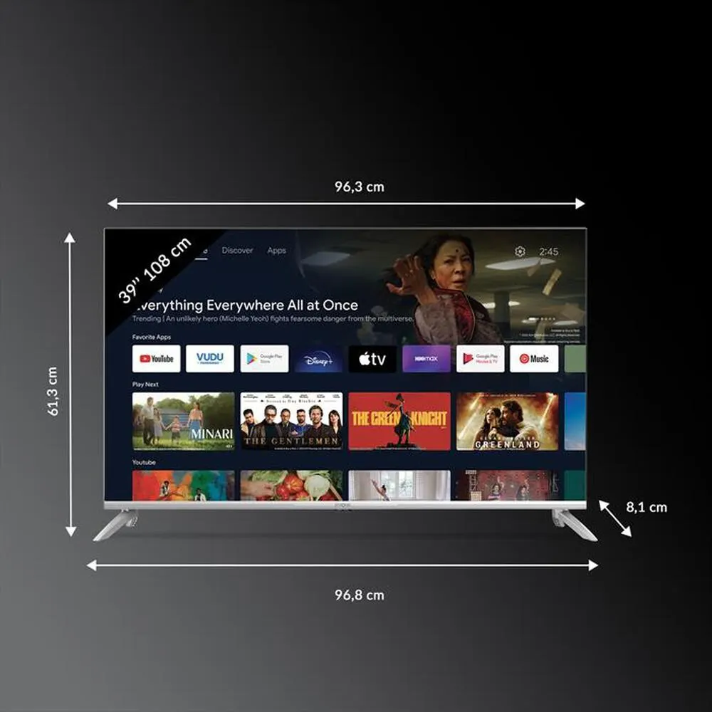 STRONG - Smart TV LED UHD 43" SRT43UD6593-bordless