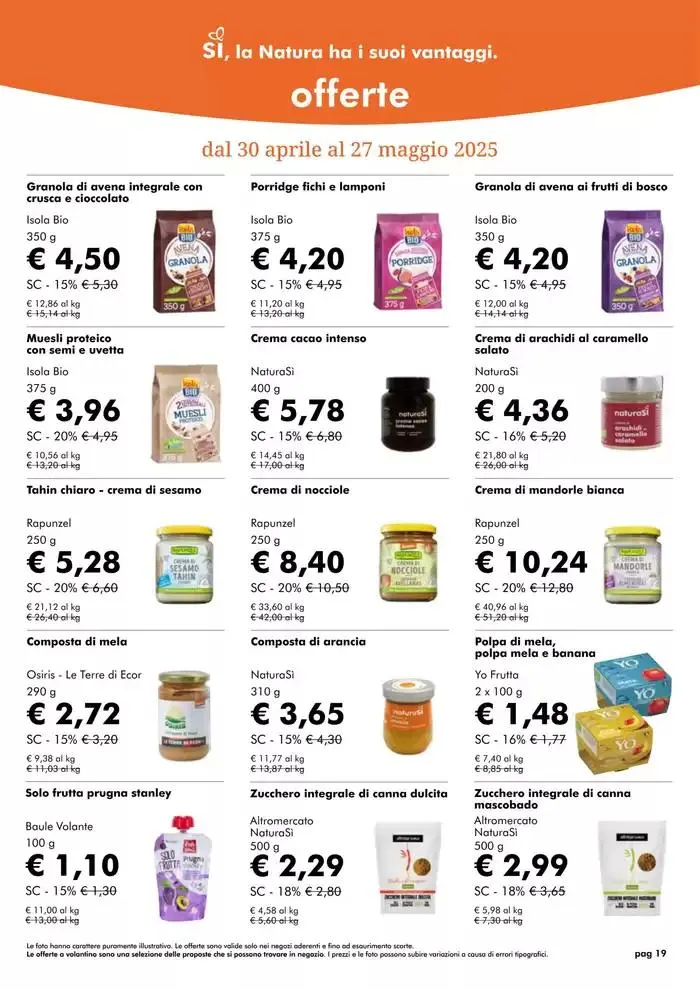 Una dispensa essenziale per l'arrivo dell'estate da 1 maggio a 31 maggio di 2025 - Pagina del volantino 19