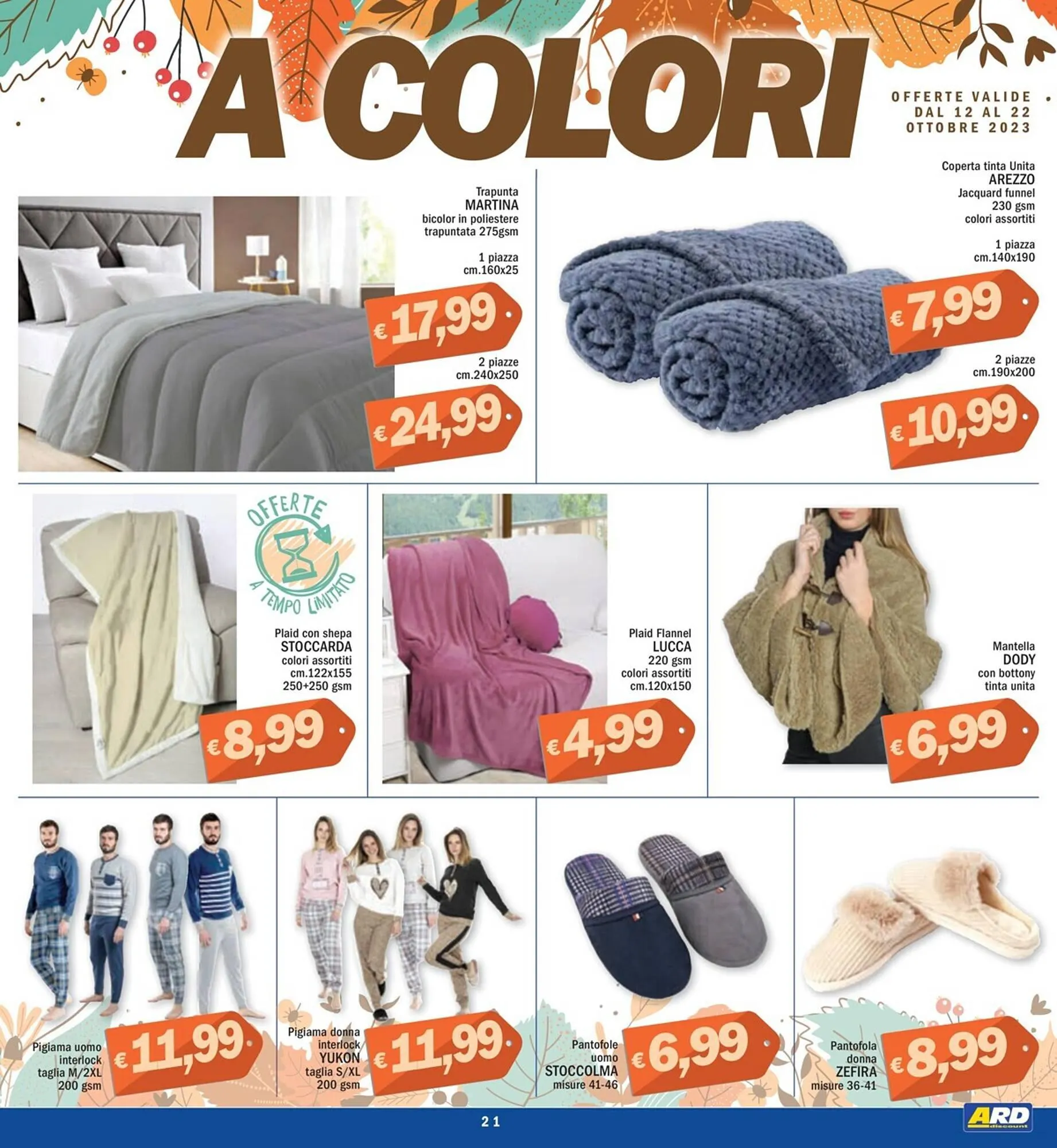 Volantino Ard Discount da 12 ottobre a 22 ottobre di 2023 - Pagina del volantino 21