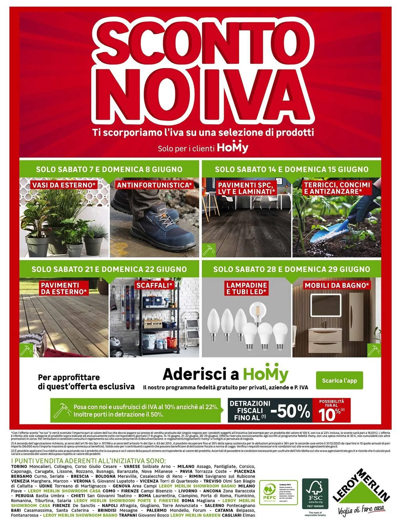 Volantino Leroy Merlin da 4 giugno a 30 giugno di 2025 - Pagina del volantino 16