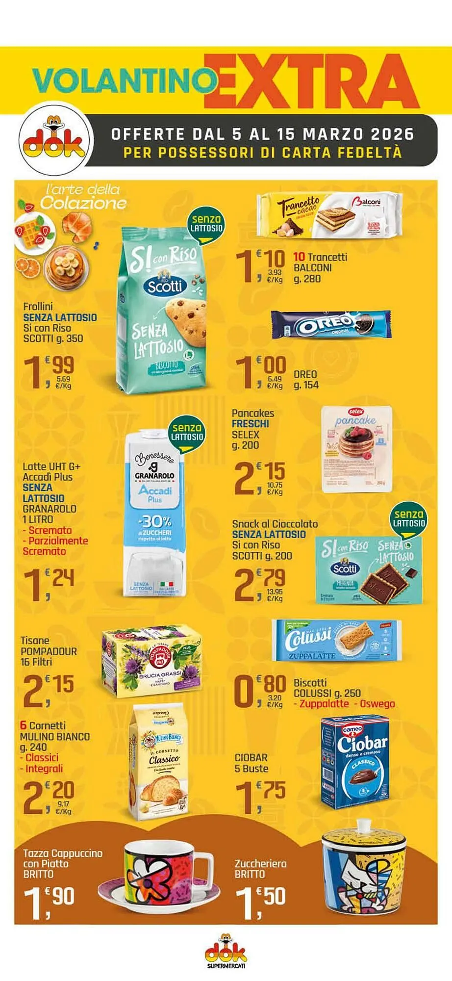 Volantino Supermercati Dok da 5 marzo a 15 marzo di 2026 - Pagina del volantino 14