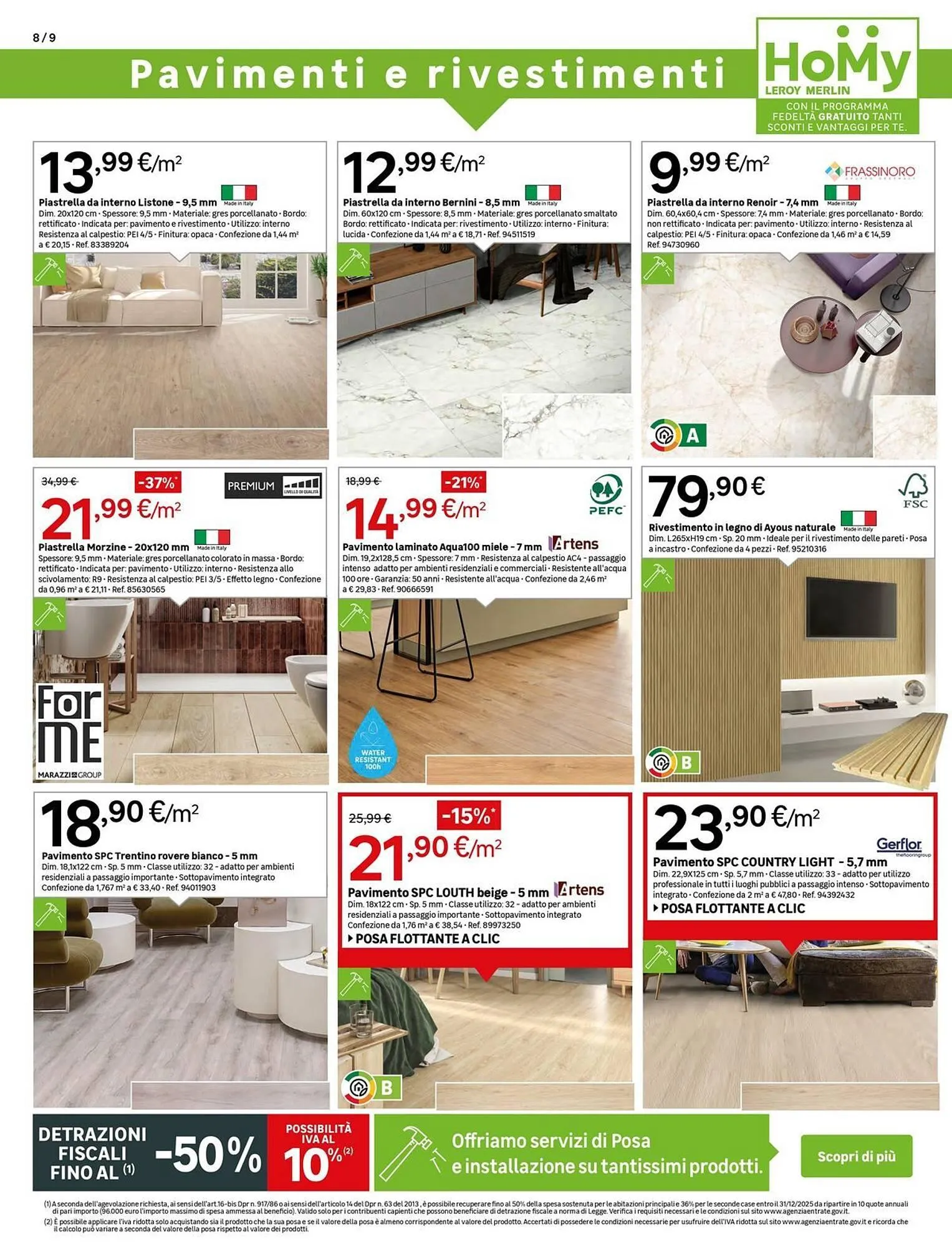 Volantino Leroy Merlin da 1 luglio a 27 luglio di 2025 - Pagina del volantino 8