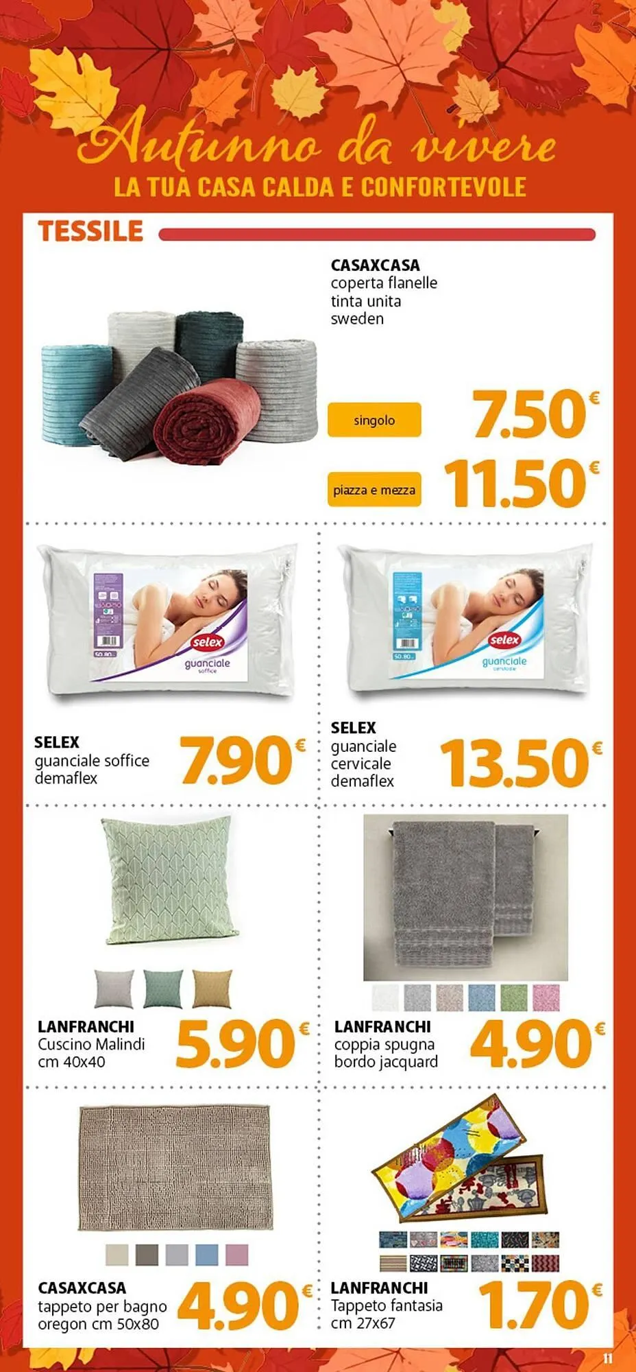 Volantino Famila Superstore da 1 ottobre a 31 ottobre di 2025 - Pagina del volantino 11