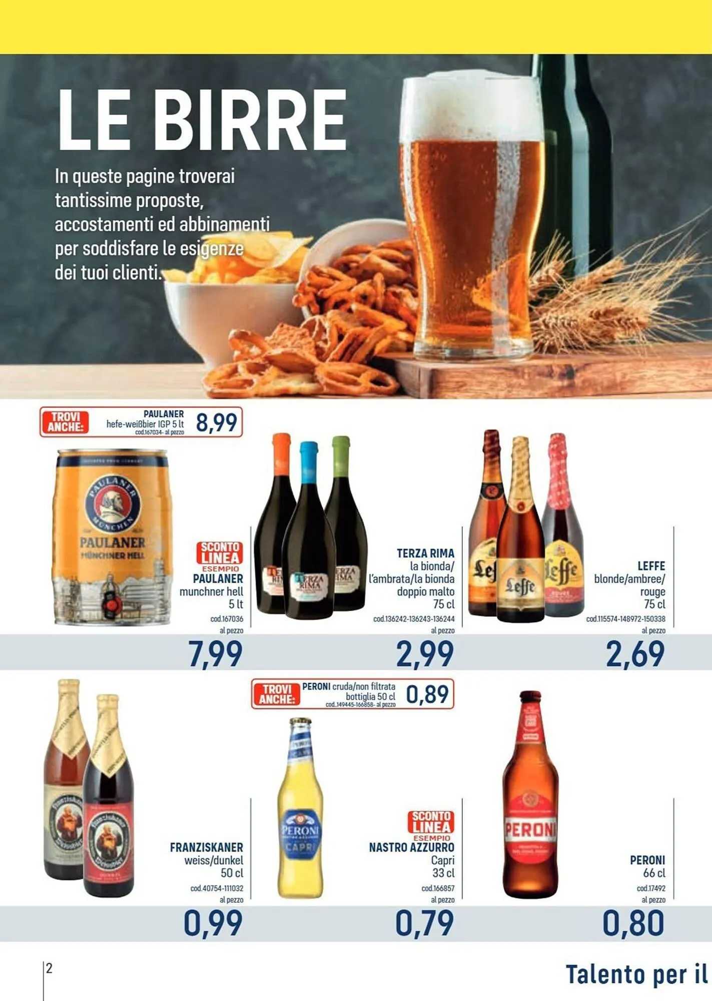 Volantino Talento Professional Store da 14 luglio a 27 luglio di 2025 - Pagina del volantino 2