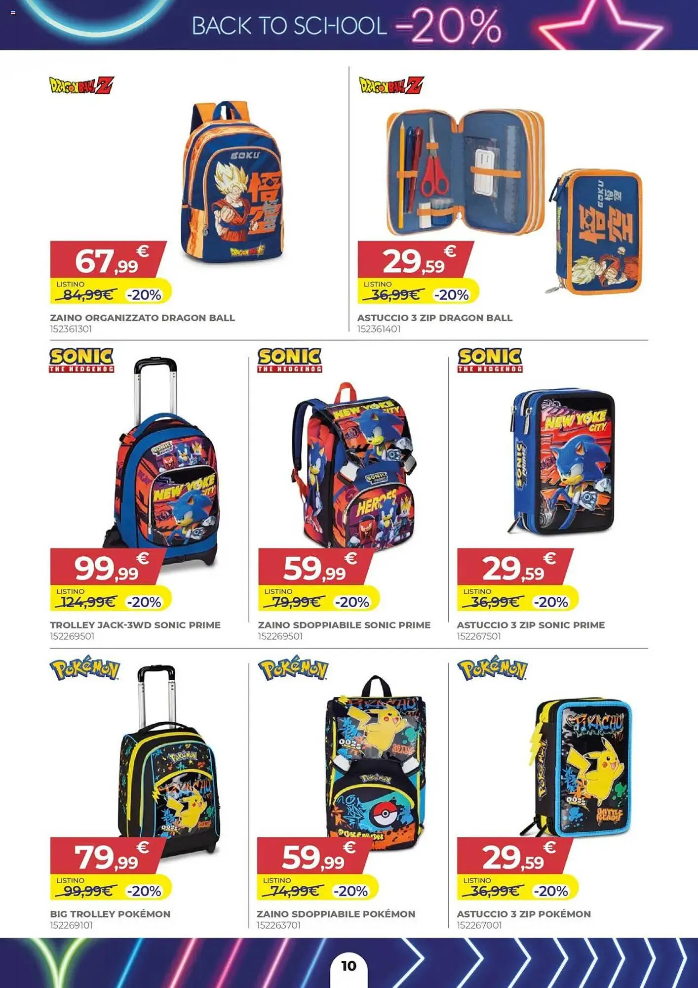 Volantino Toys Center da 17 luglio a 27 agosto di 2025 - Pagina del volantino 10