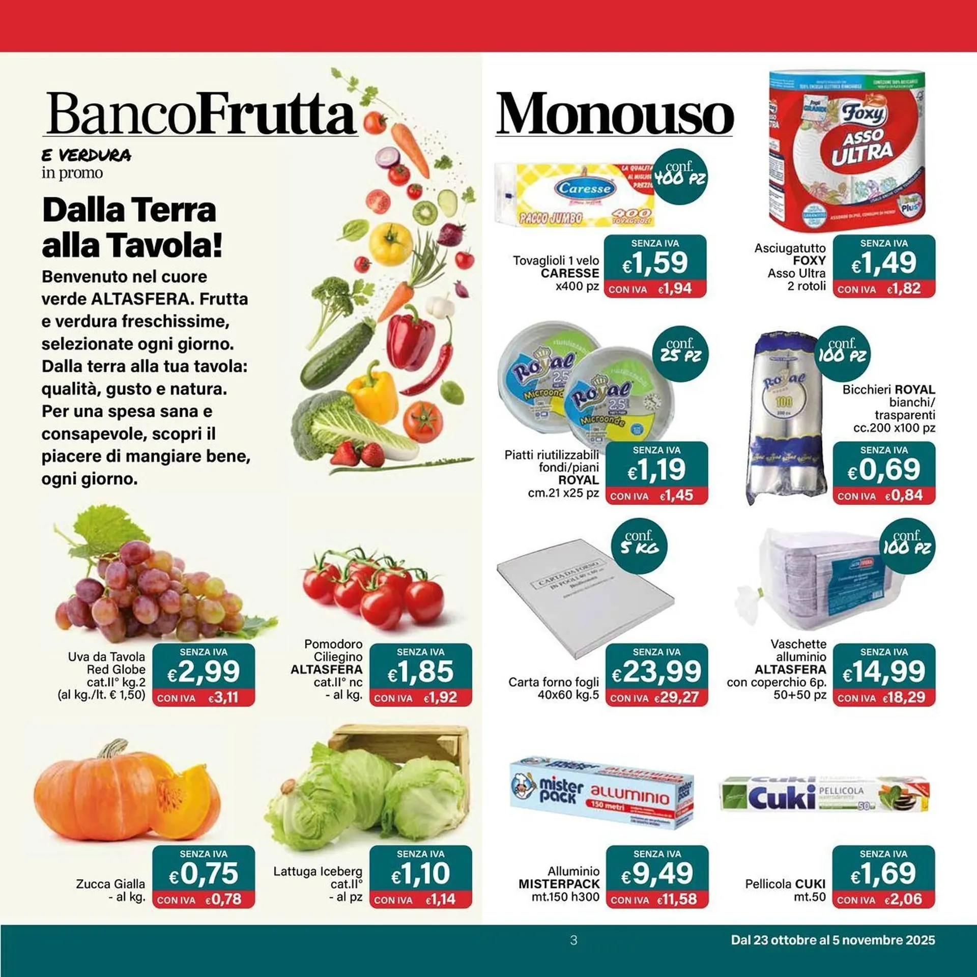 Volantino Altasfera da 23 ottobre a 5 novembre di 2025 - Pagina del volantino 3