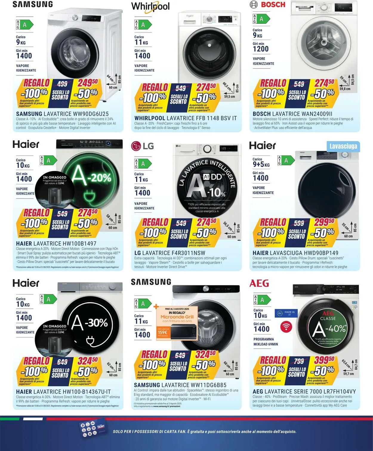 Trony - Milano Volantino attuale da 3 luglio a 30 luglio di 2025 - Pagina del volantino 10