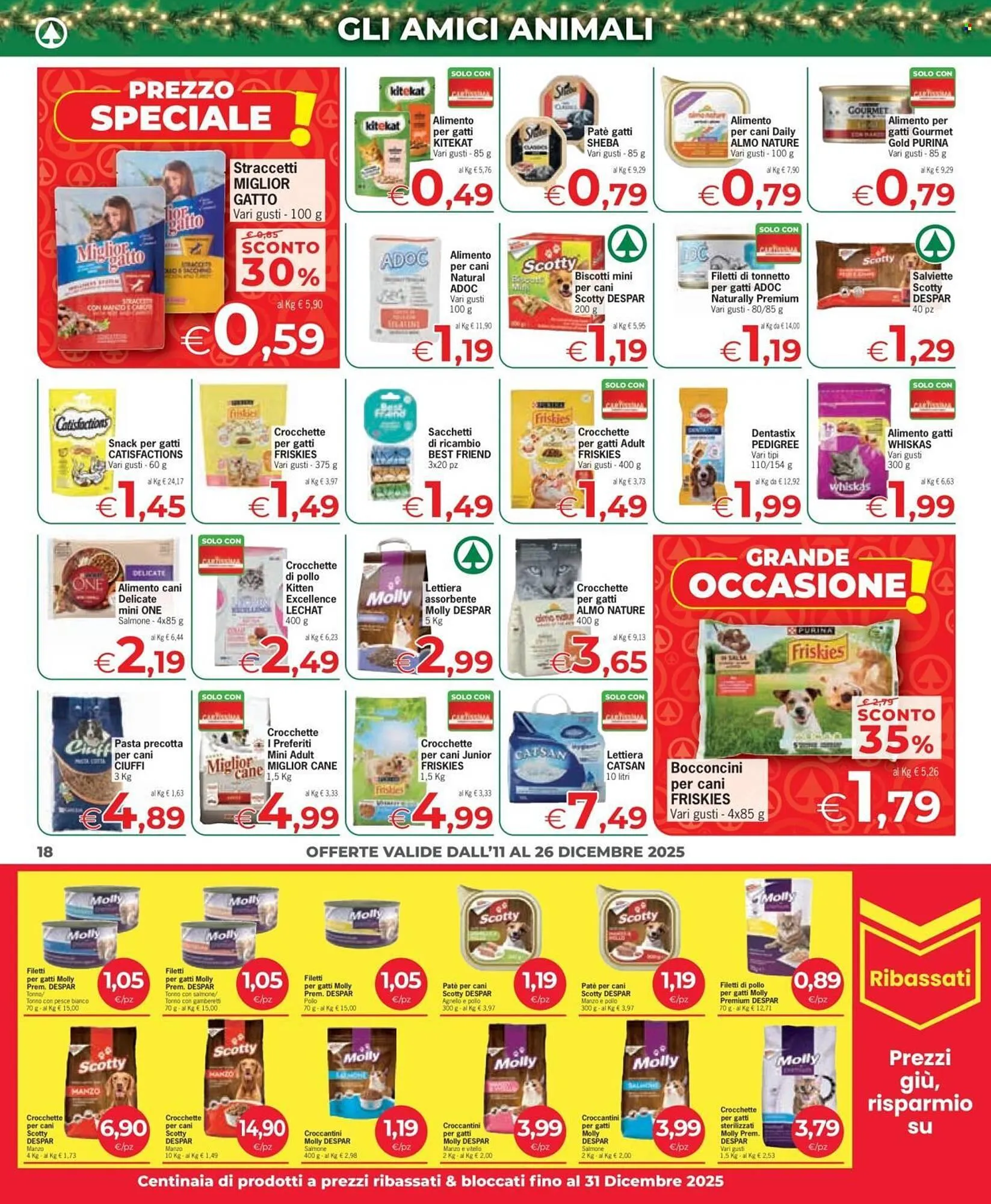 Volantino Despar da 11 dicembre a 26 dicembre di 2025 - Pagina del volantino 18