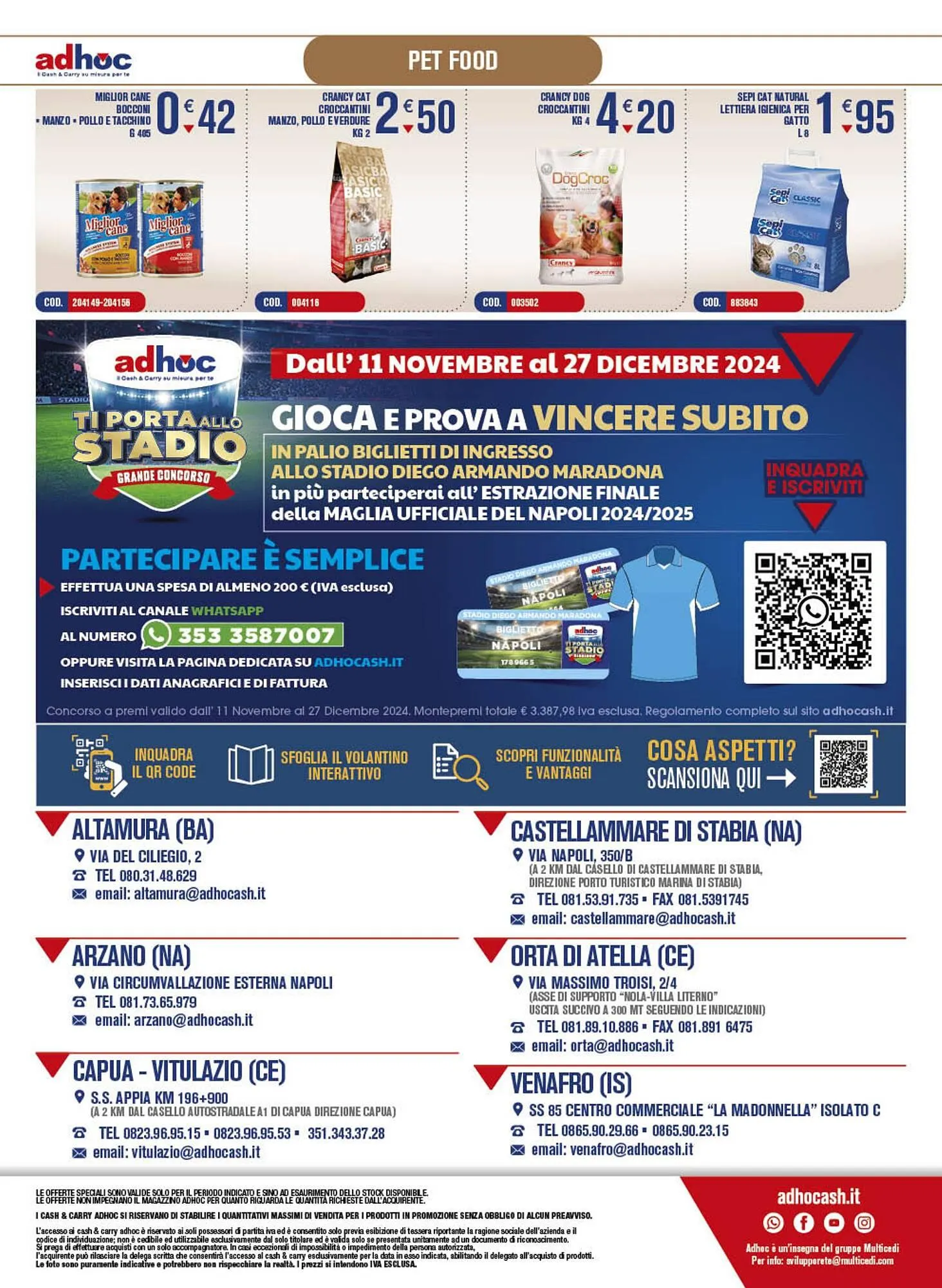 Volantino Adhoc da 25 novembre a 8 dicembre di 2024 - Pagina del volantino 40