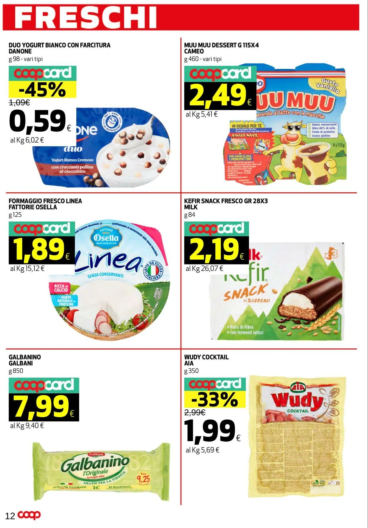 Coop Volantino attuale da 21 agosto a 31 agosto di 2025 - Pagina del volantino 12