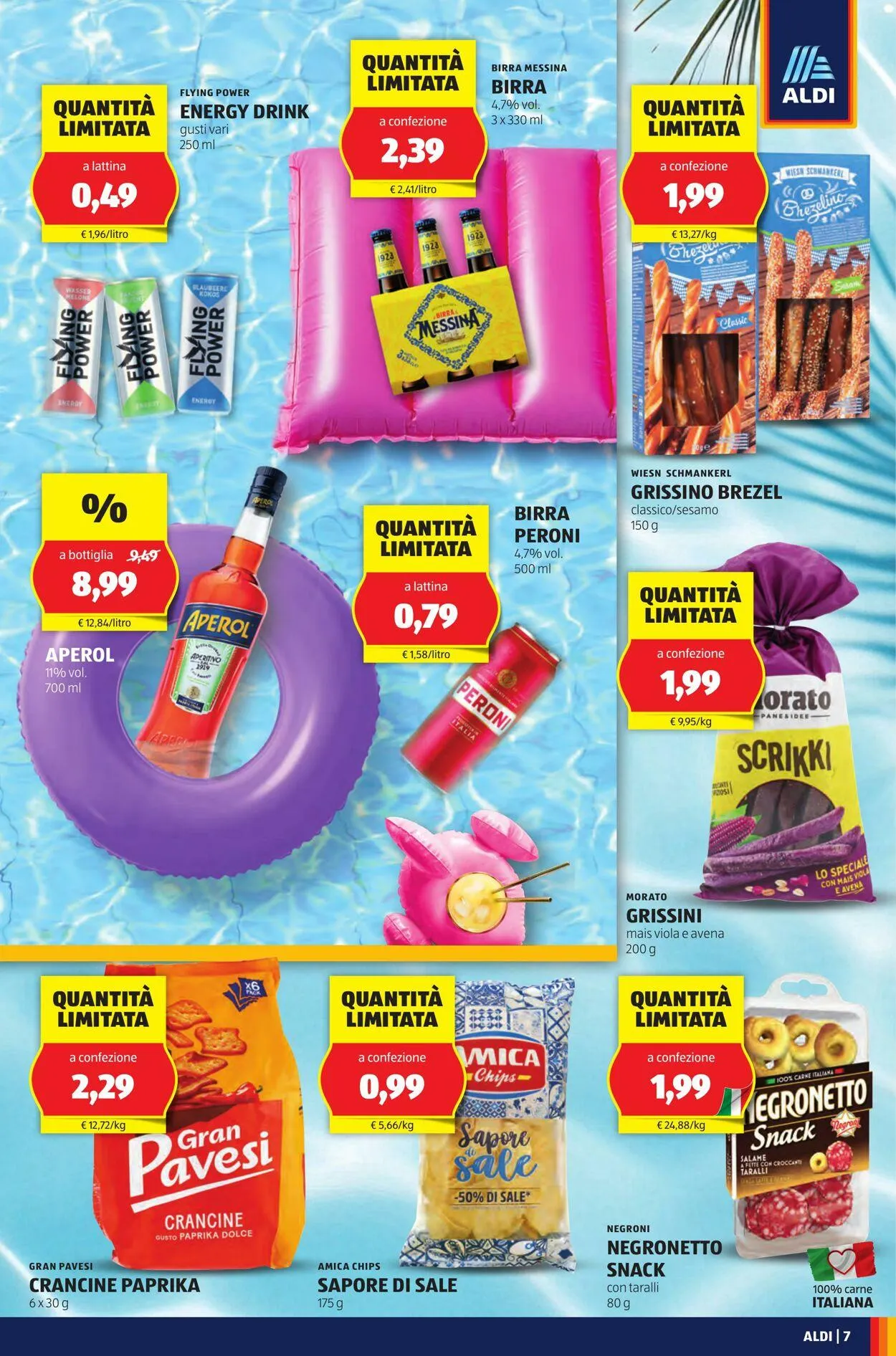 Aldi Volantino attuale da 30 giugno a 6 luglio di 2025 - Pagina del volantino 7