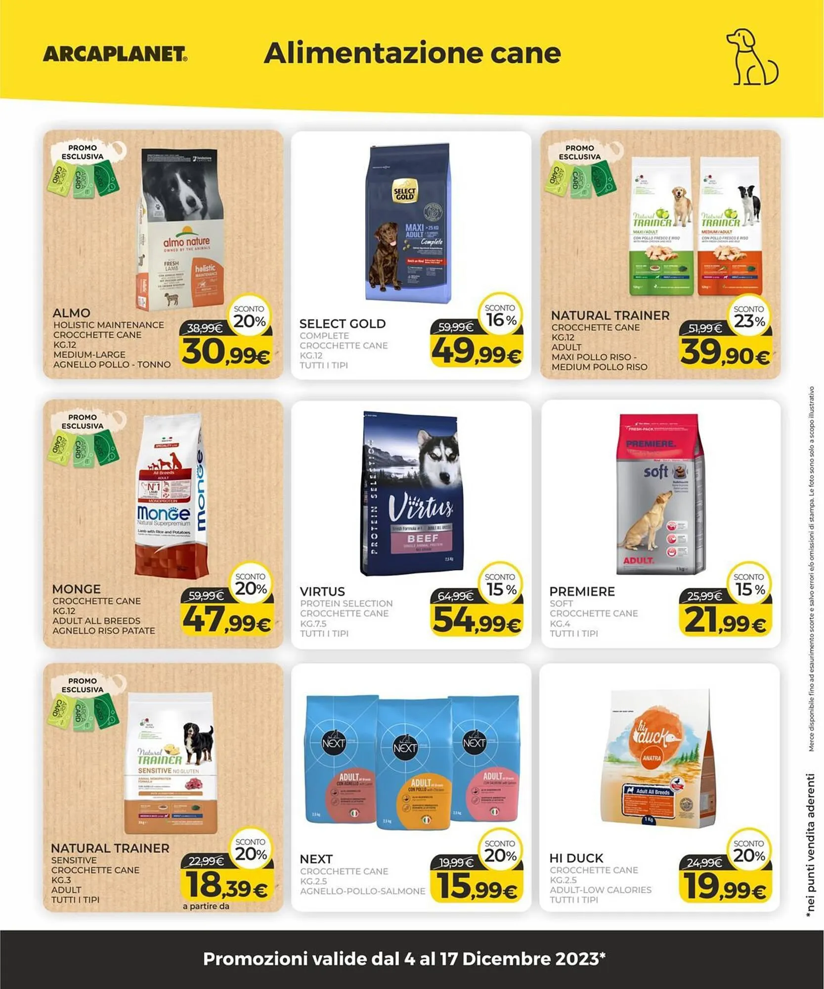 Volantino Arcaplanet da 4 dicembre a 17 dicembre di 2023 - Pagina del volantino 23