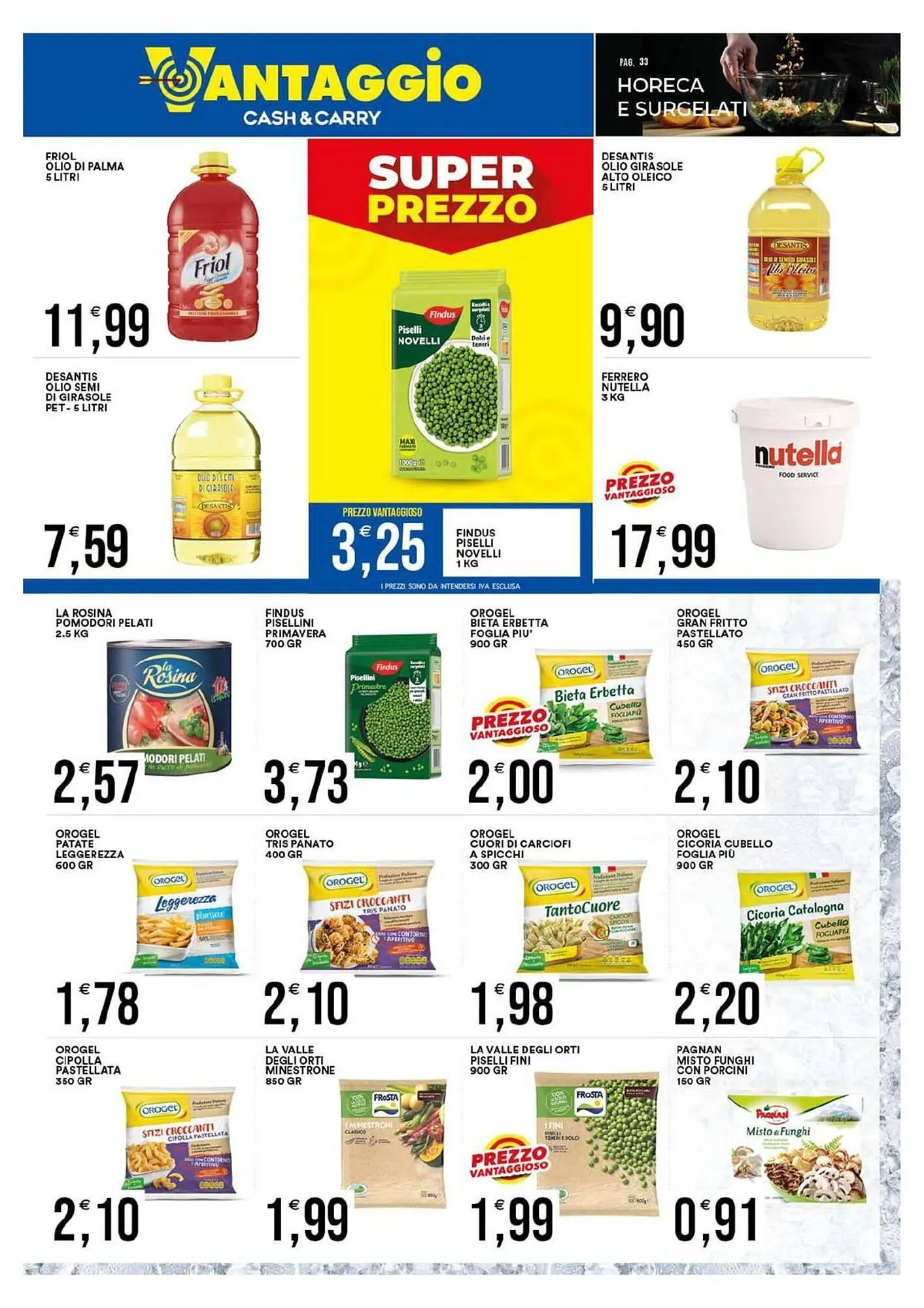 Volantino Vantaggio Cash&Carry da 1 dicembre a 13 dicembre di 2025 - Pagina del volantino 35