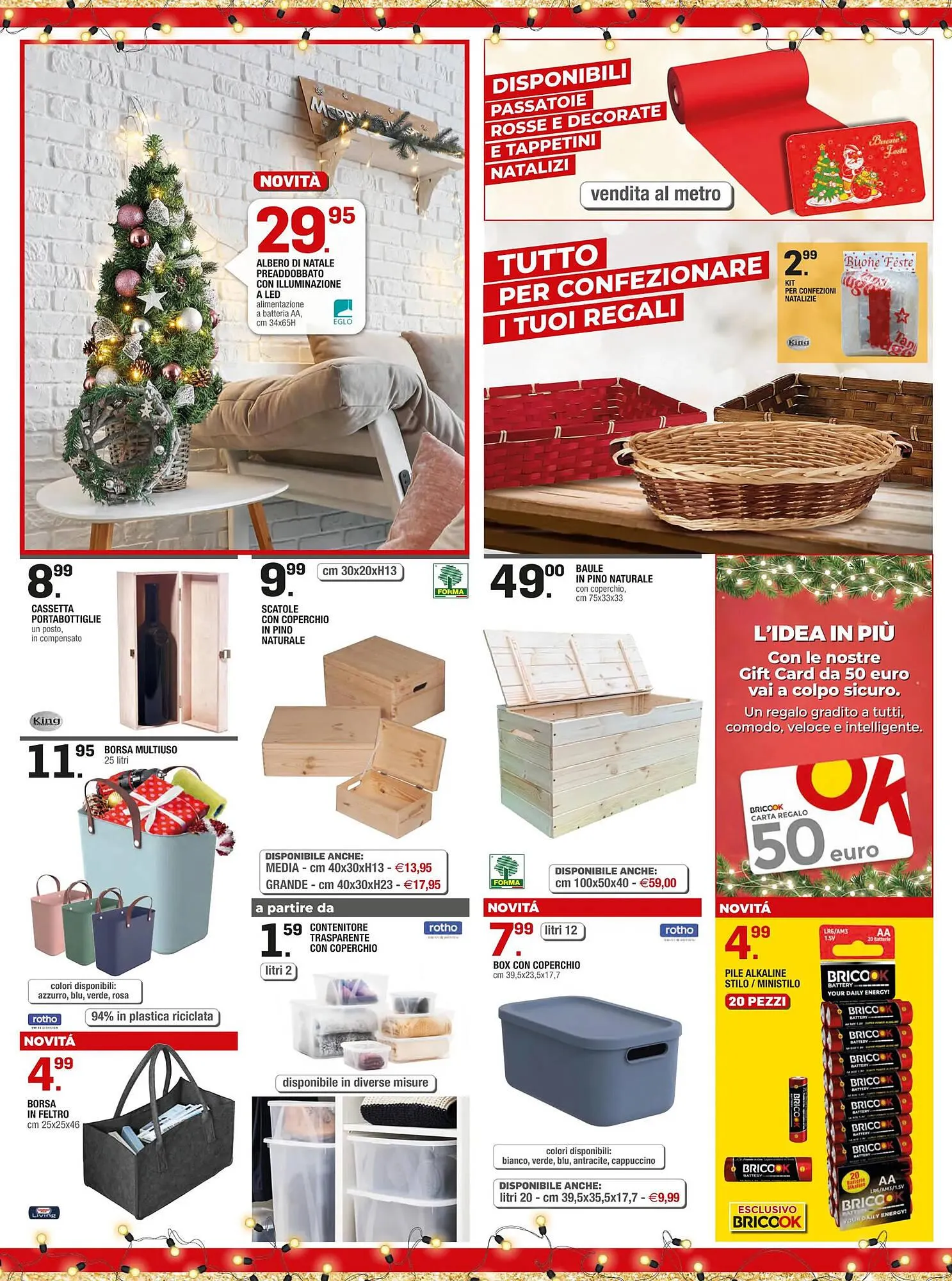 Volantino Brico OK da 7 dicembre a 24 dicembre di 2023 - Pagina del volantino 4