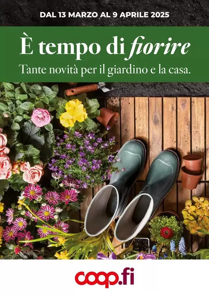 E' tempo di fiorire da 14 marzo a 9 aprile di 2025 - Pagina del volantino 1