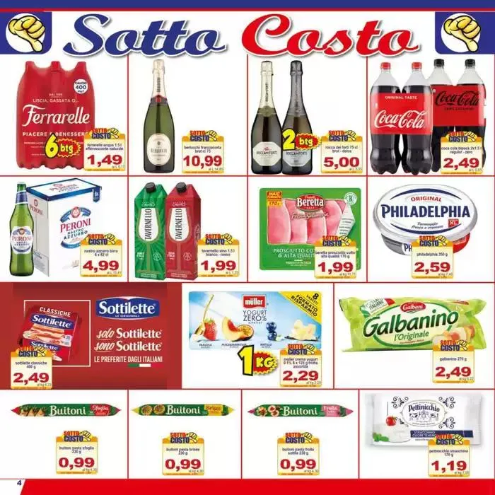 Sottocosto da 1 aprile a 10 aprile di 2025 - Pagina del volantino 4