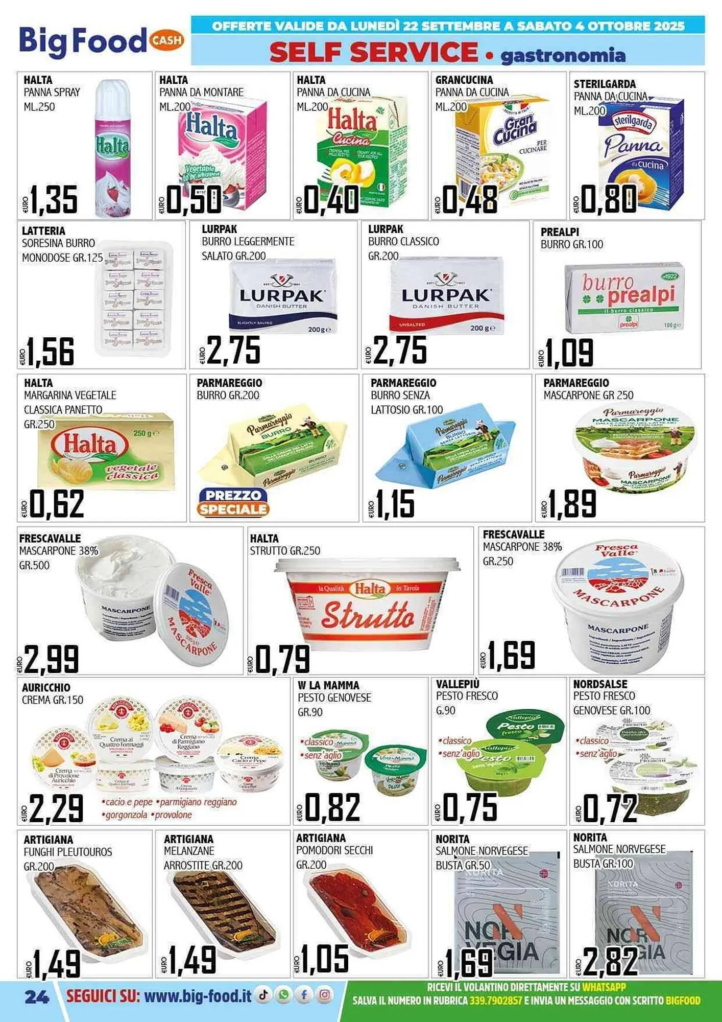 Volantino Big Food da 22 settembre a 4 ottobre di 2025 - Pagina del volantino 24