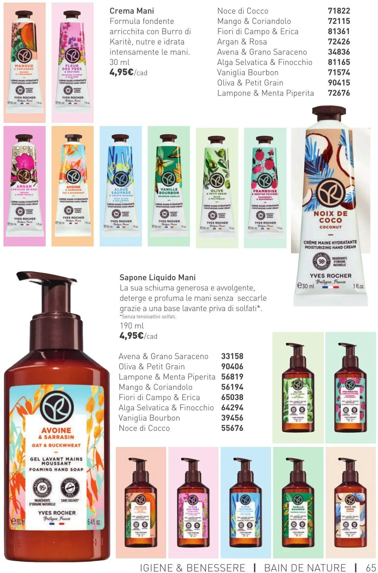 Yves Rocher Volantino attuale da 7 novembre a 21 novembre di 2024 - Pagina del volantino 65