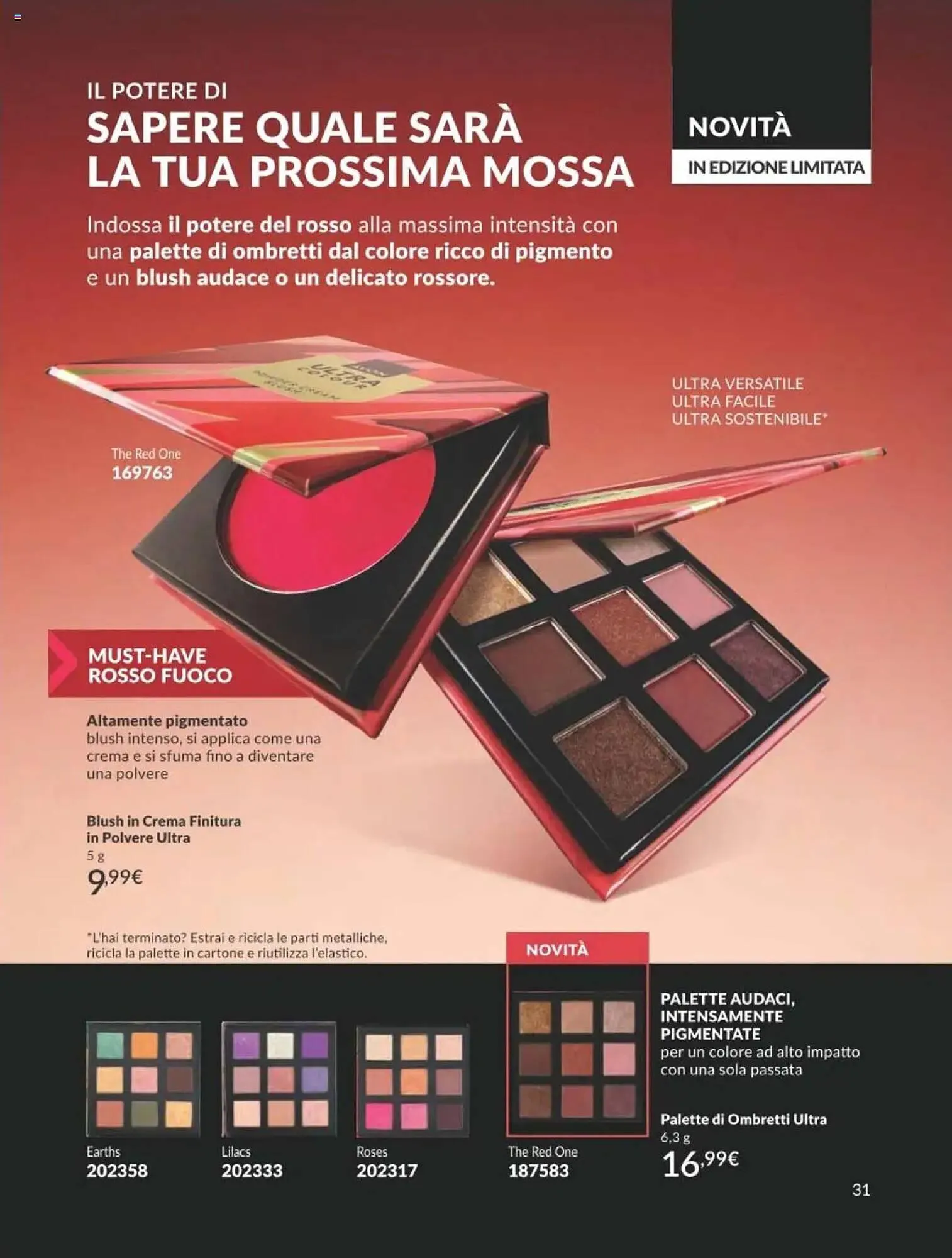 Volantino Avon da 1 aprile a 30 aprile di 2025 - Pagina del volantino 31