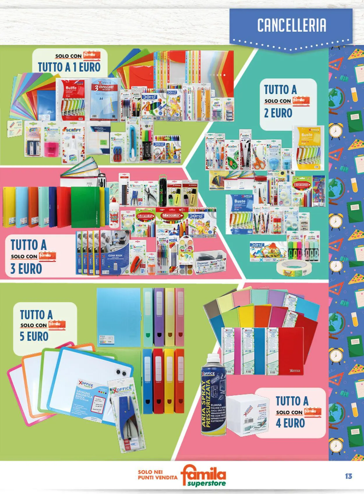 Famila Volantino attuale da 10 agosto a 30 settembre di 2023 - Pagina del volantino 13