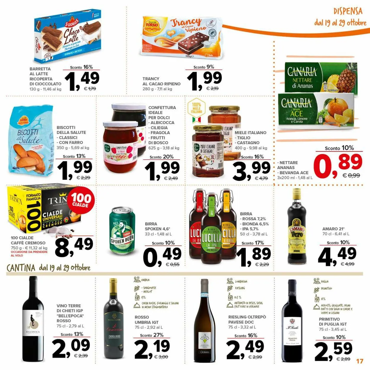Todis Volantino attuale da 15 novembre a 29 novembre di 2023 - Pagina del volantino 17
