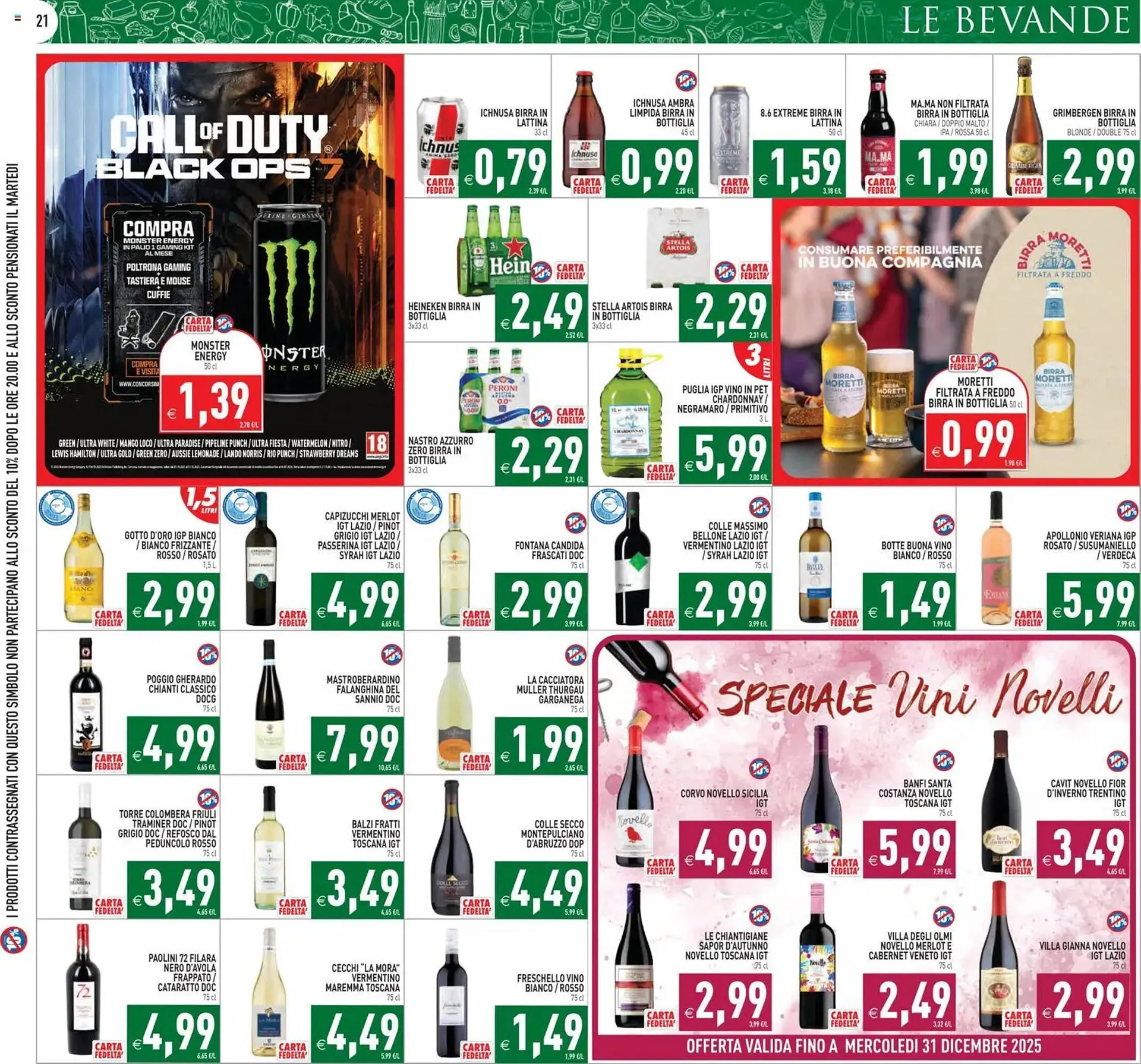 Volantino Pim Supermercati da 29 ottobre a 6 novembre di 2025 - Pagina del volantino 21