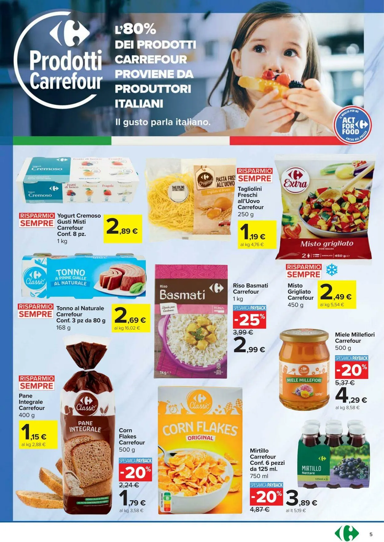 Carrefour Volantino attuale da 10 giugno a 24 giugno di 2025 - Pagina del volantino 5
