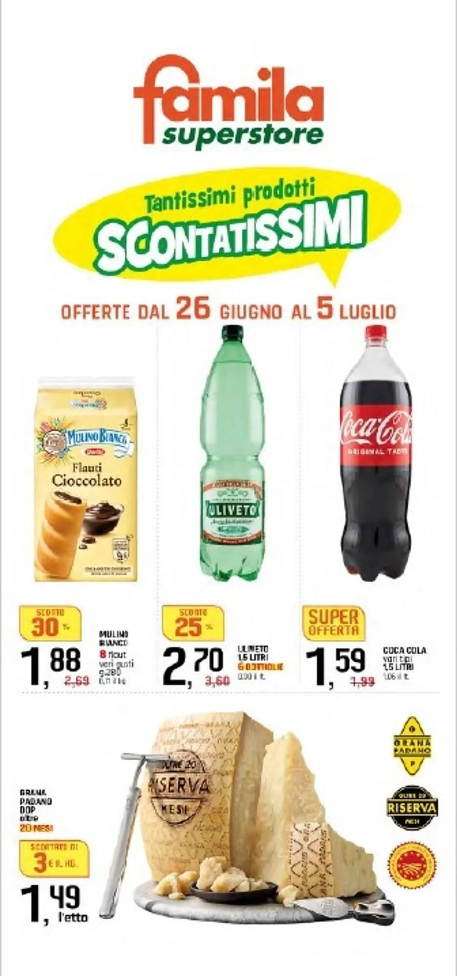 Volantino Supermercato Fratelli Scotto - 1