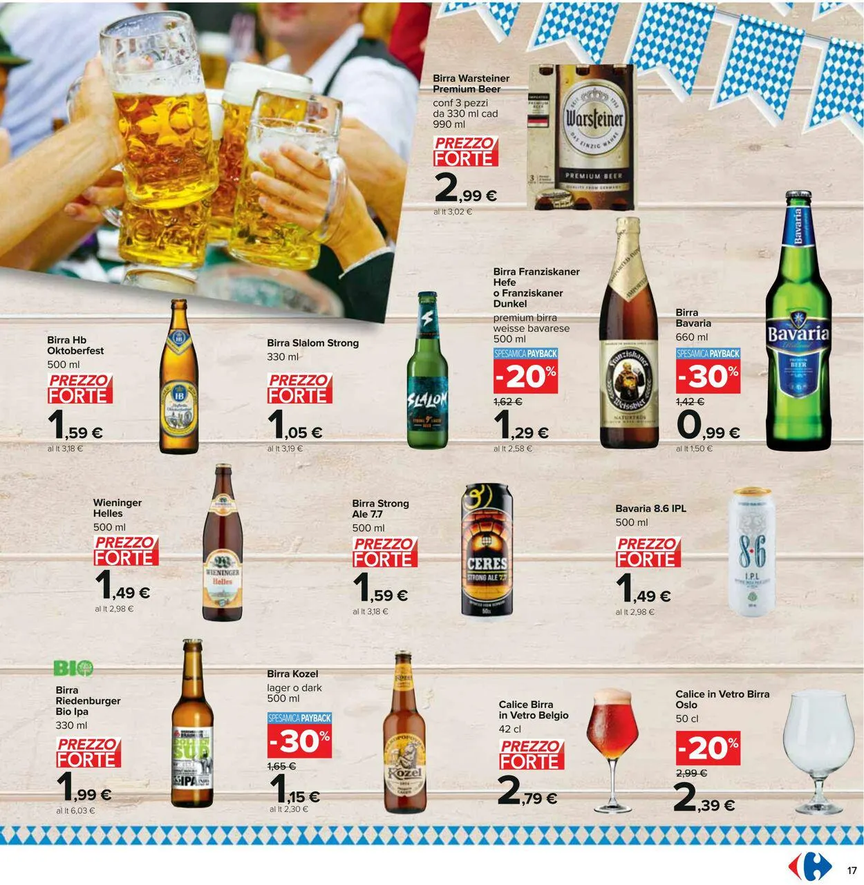 Carrefour Volantino attuale da 25 settembre a 8 ottobre di 2023 - Pagina del volantino 17