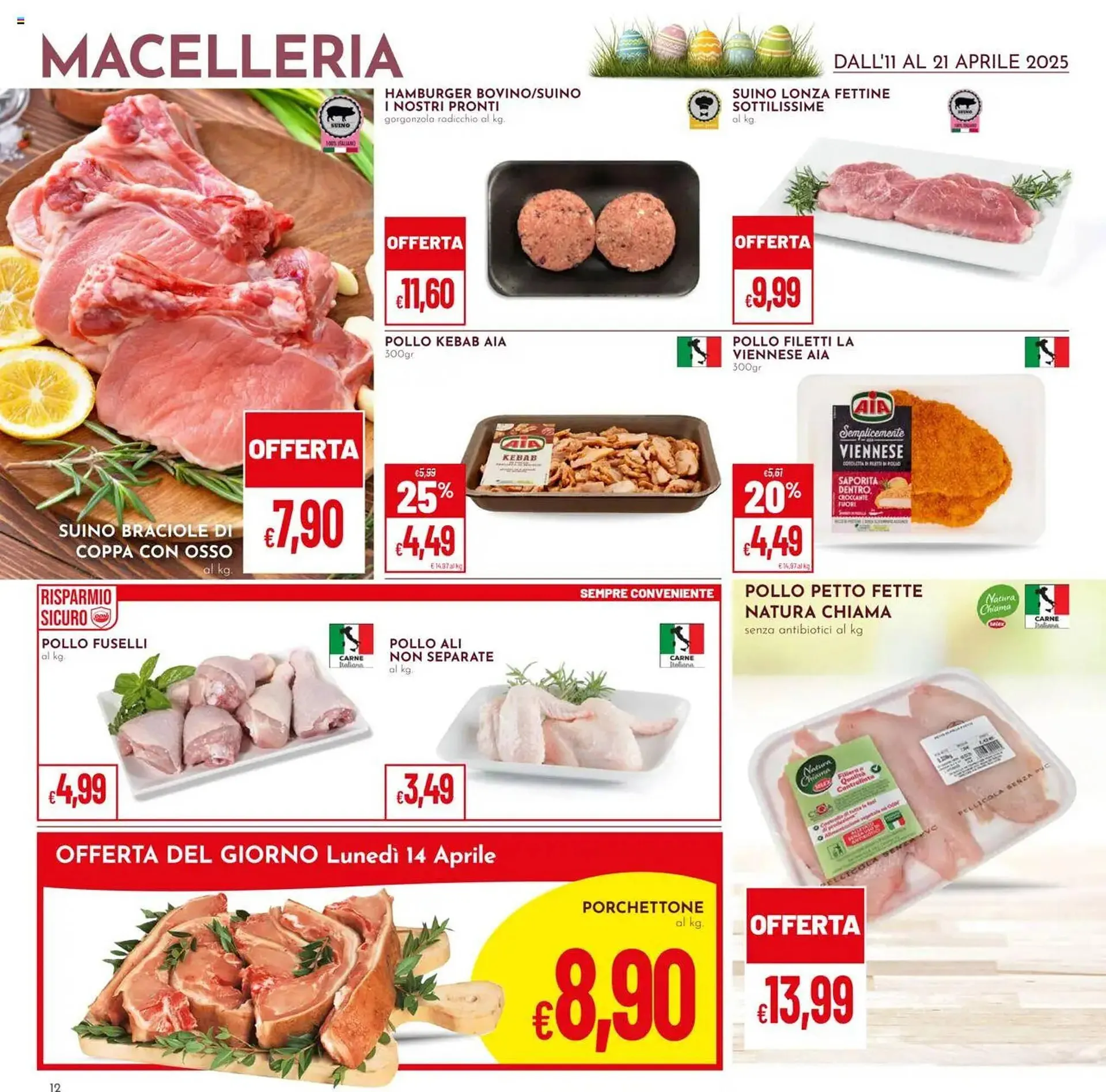 Volantino Pan da 11 aprile a 21 aprile di 2025 - Pagina del volantino 12