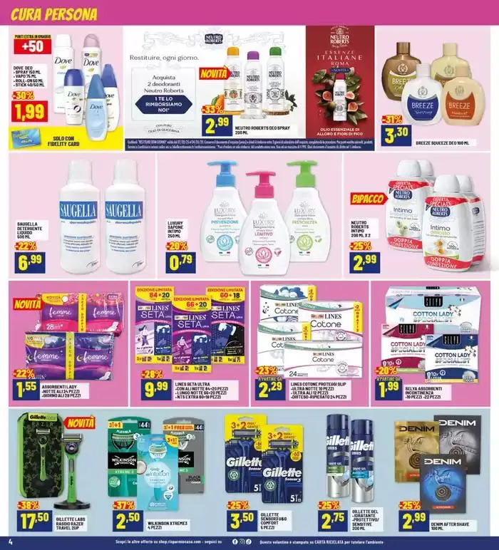 Sconti fino al 50% da 22 marzo a 5 aprile di 2025 - Pagina del volantino 4