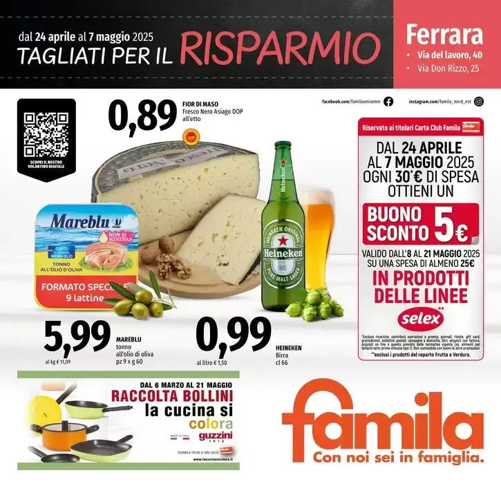 Tagliati per il risparmio  da 24 aprile a 7 maggio di 2025 - Pagina del volantino 1