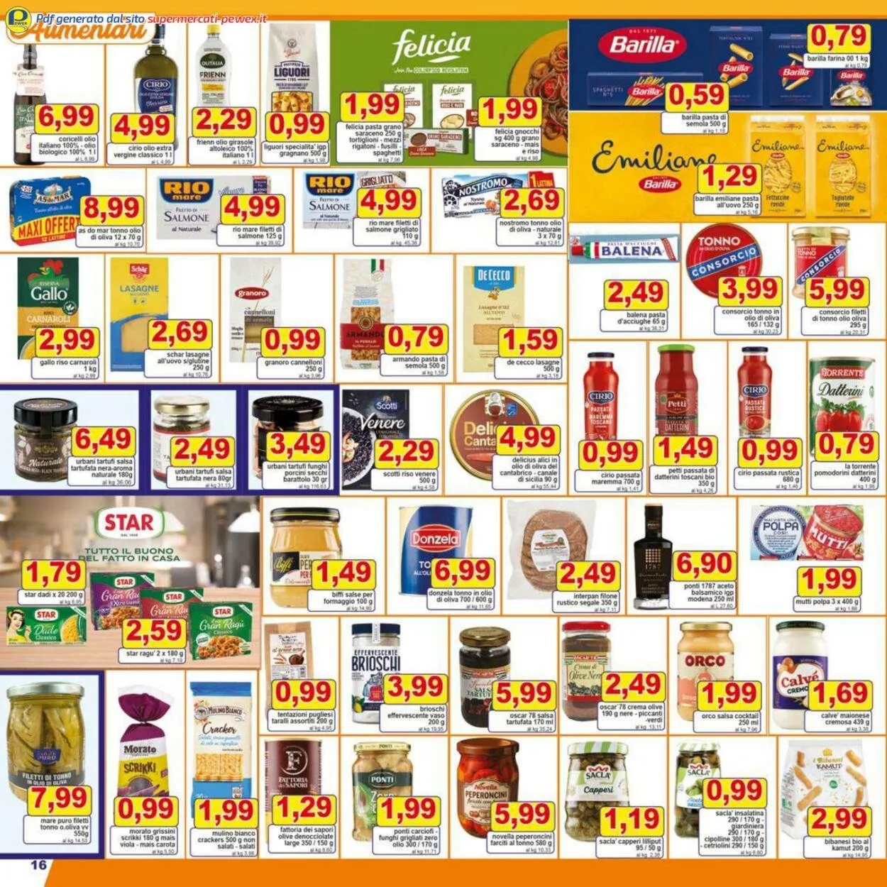 Pewex Volantino attuale da 12 gennaio a 26 gennaio di 2026 - Pagina del volantino 16