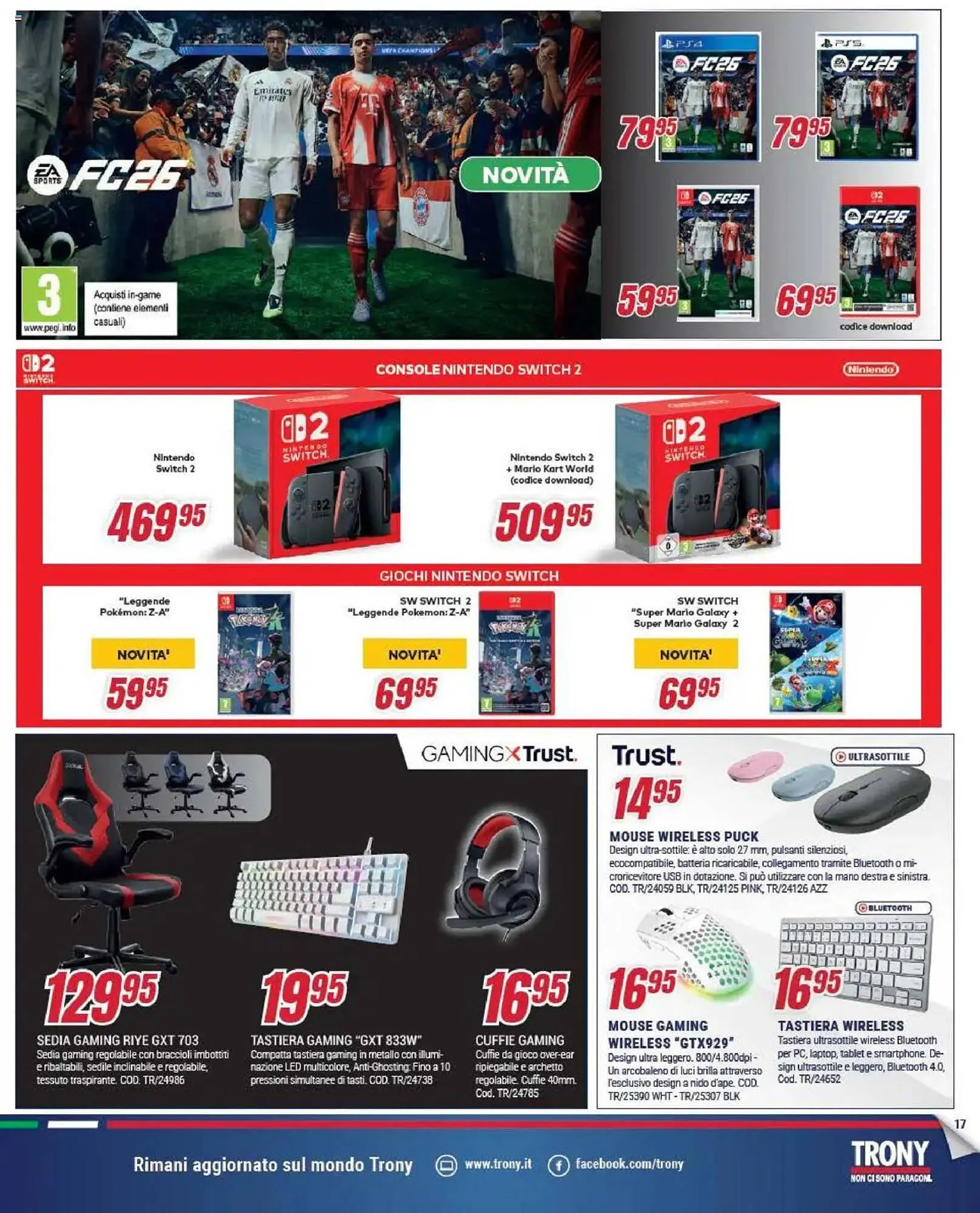 Volantino Trony da 17 ottobre a 29 ottobre di 2025 - Pagina del volantino 17