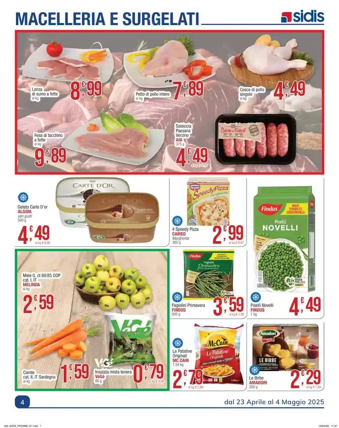 Il piacere di fare la spesa da 23 aprile a 4 maggio di 2025 - Pagina del volantino 4